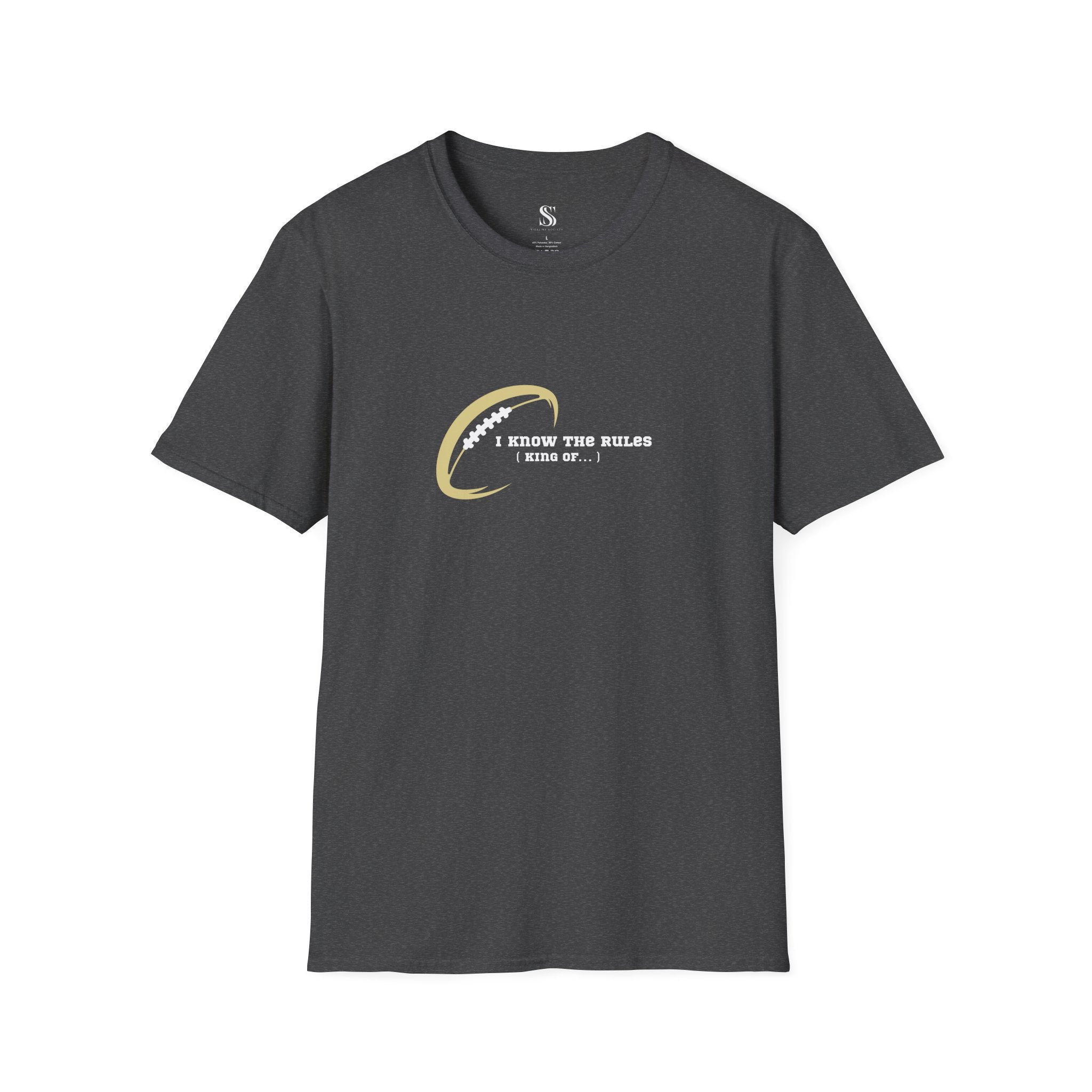 Men's Football "I Know the Rules" Tee