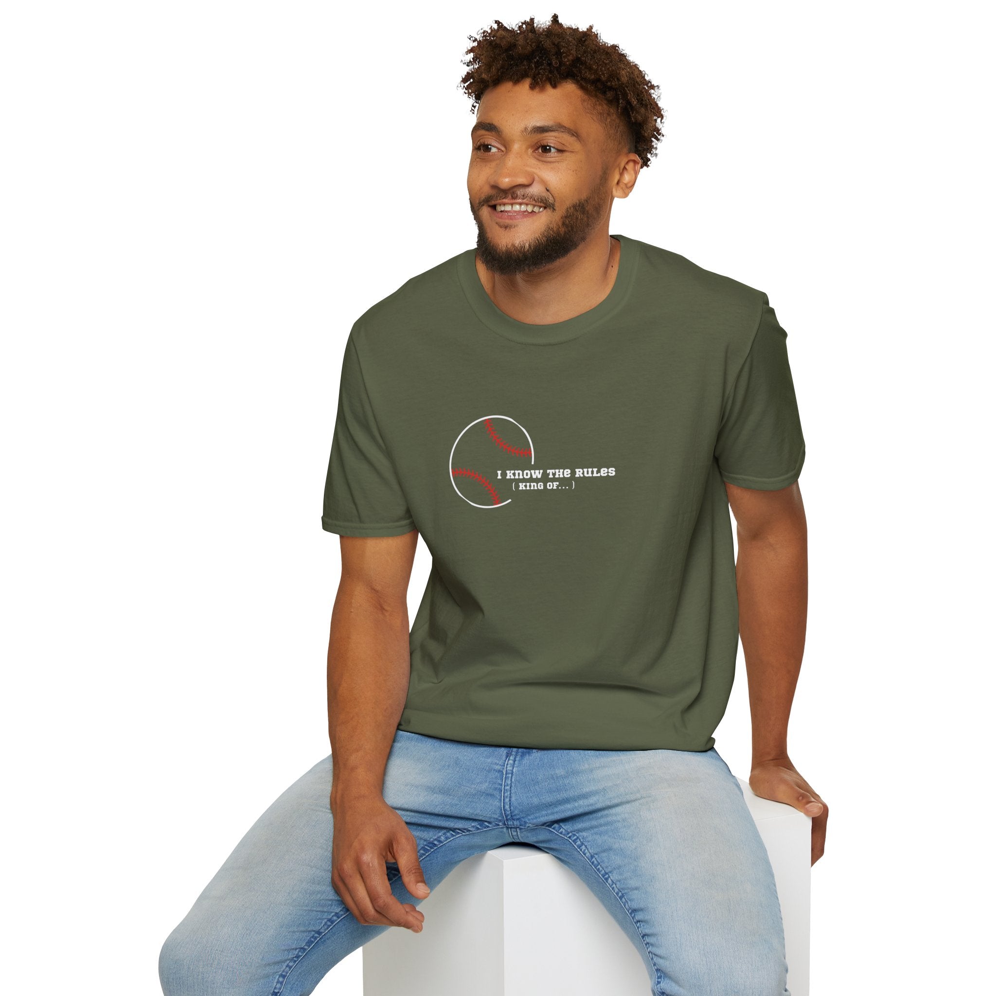 Men's Baseball "I Know the Rules" Tee