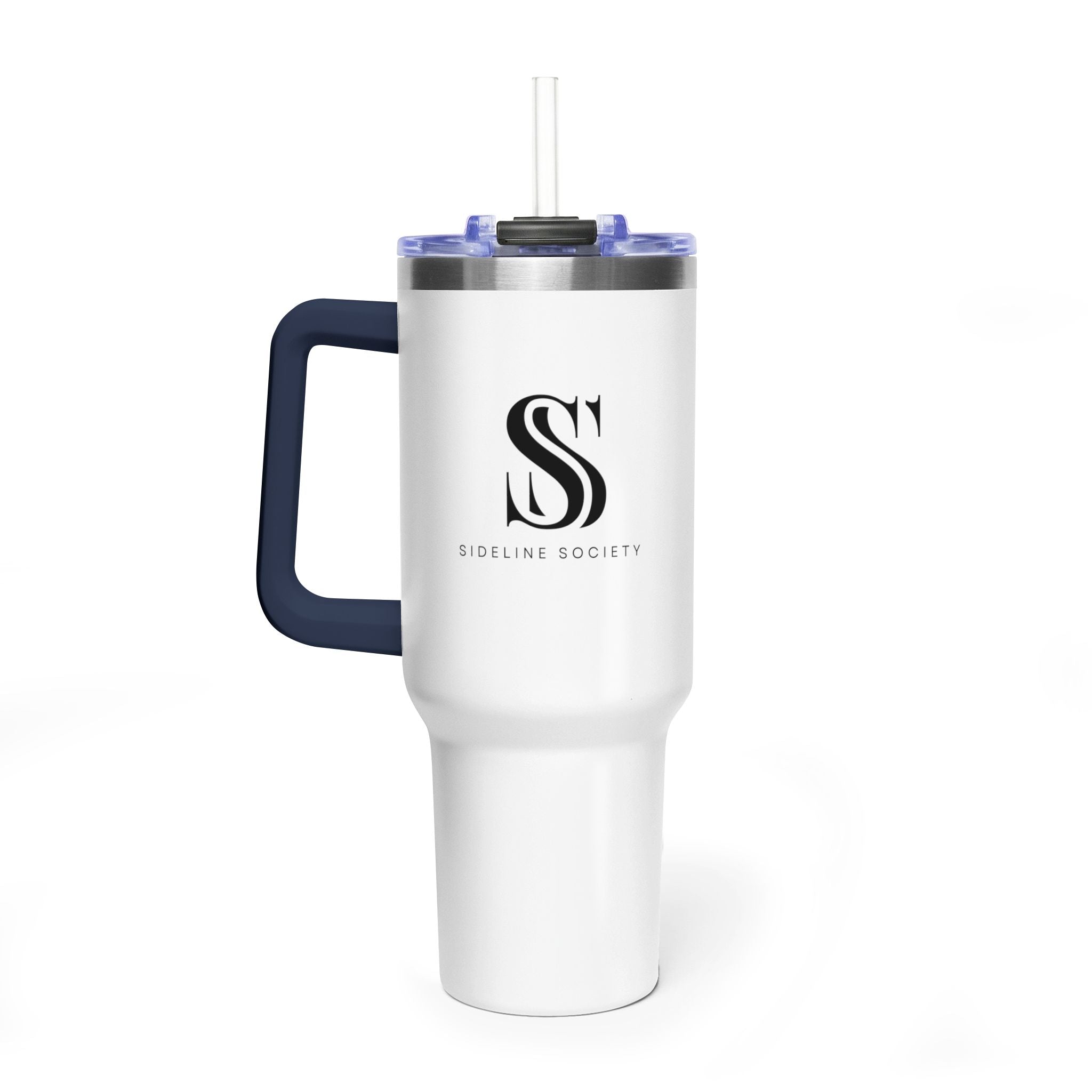 SS 40oz Stainless Steel "The Tumbler" w/ Straw