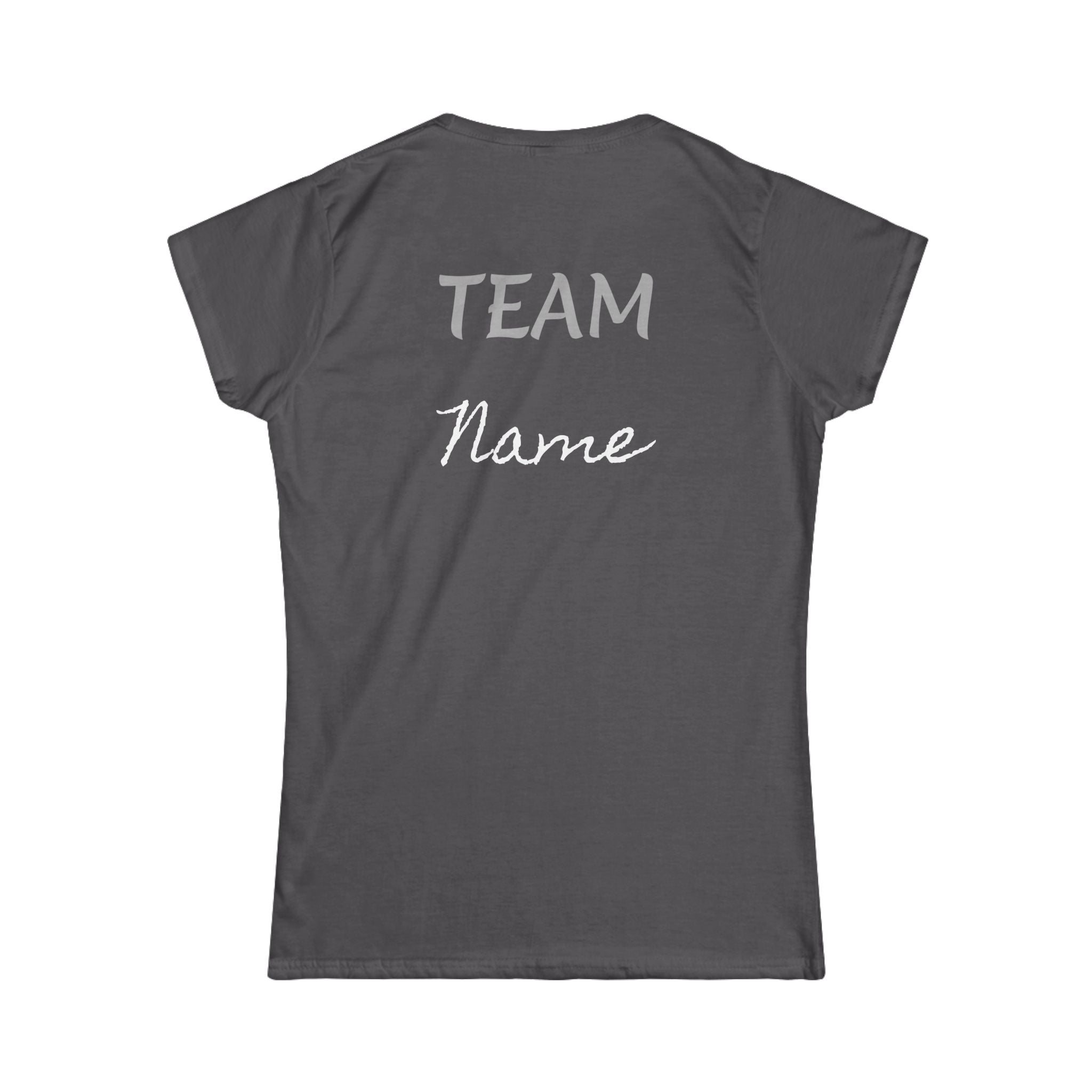 Women's Personalized Team "Name" Tee