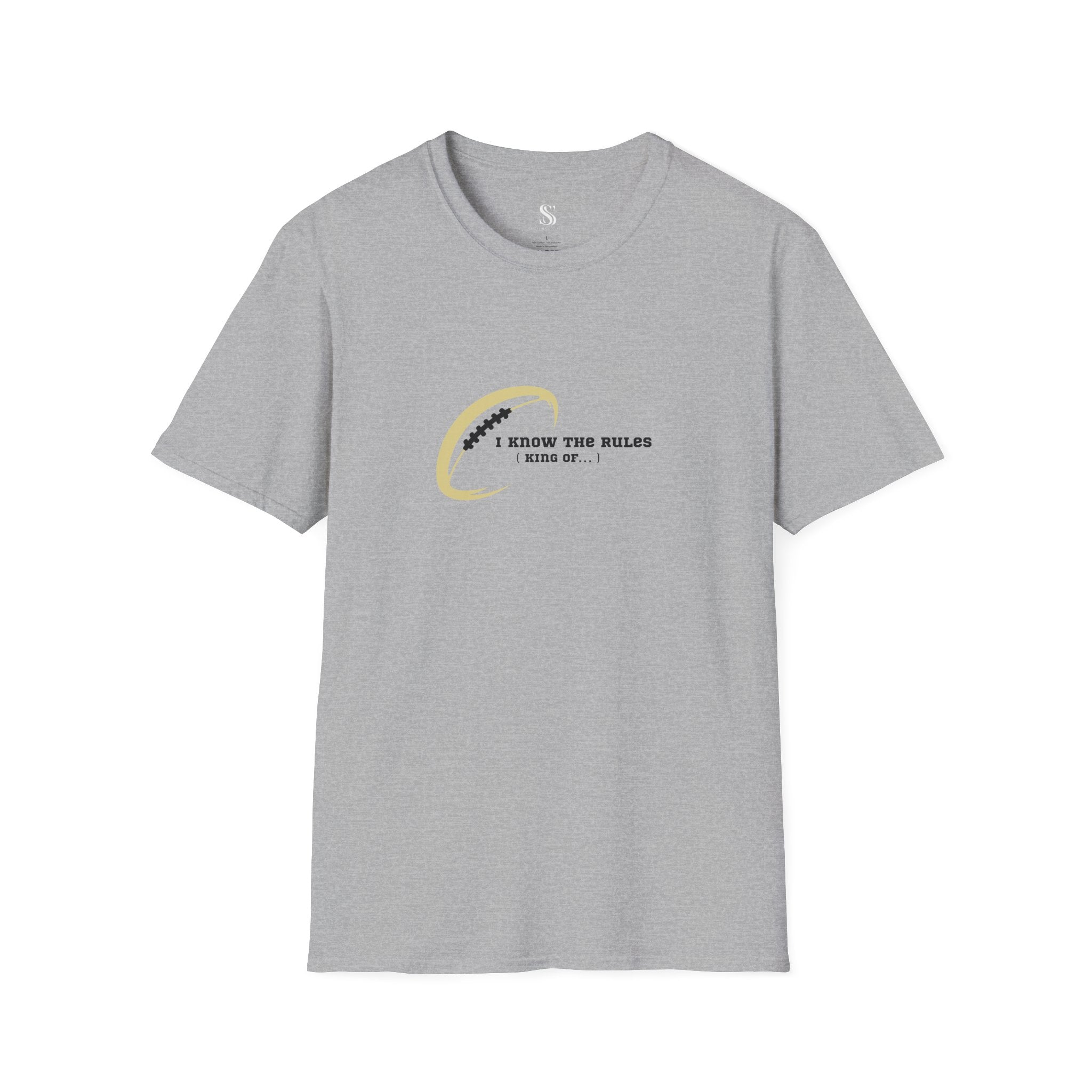 Men's Football "I Know the Rules" Tee