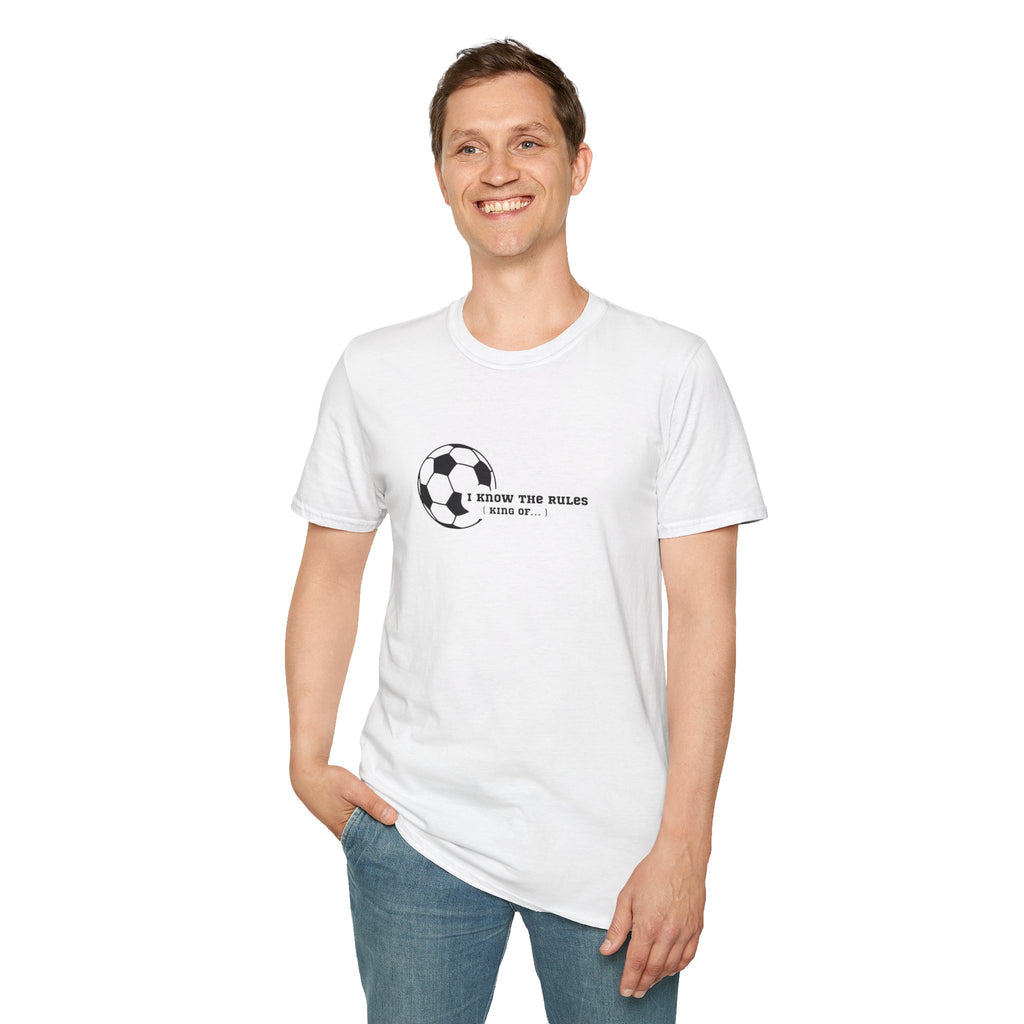 Men's Soccer "I Know the Rules" Tee