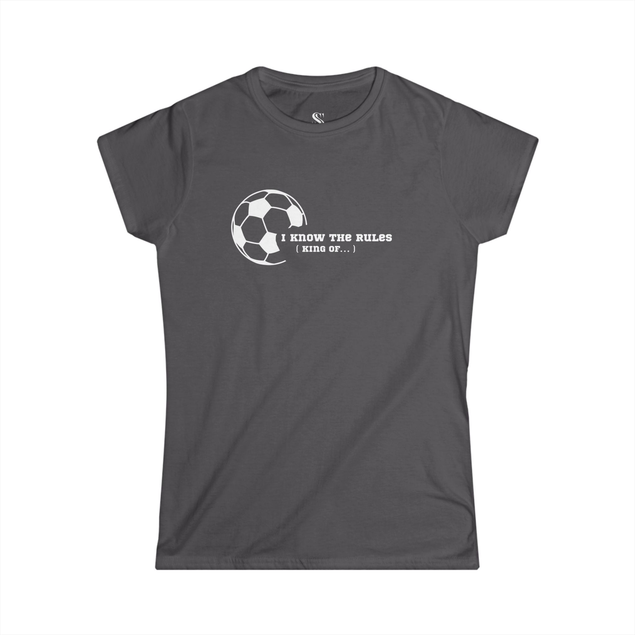 Women’s "I Know the Rules" Soccer Tee