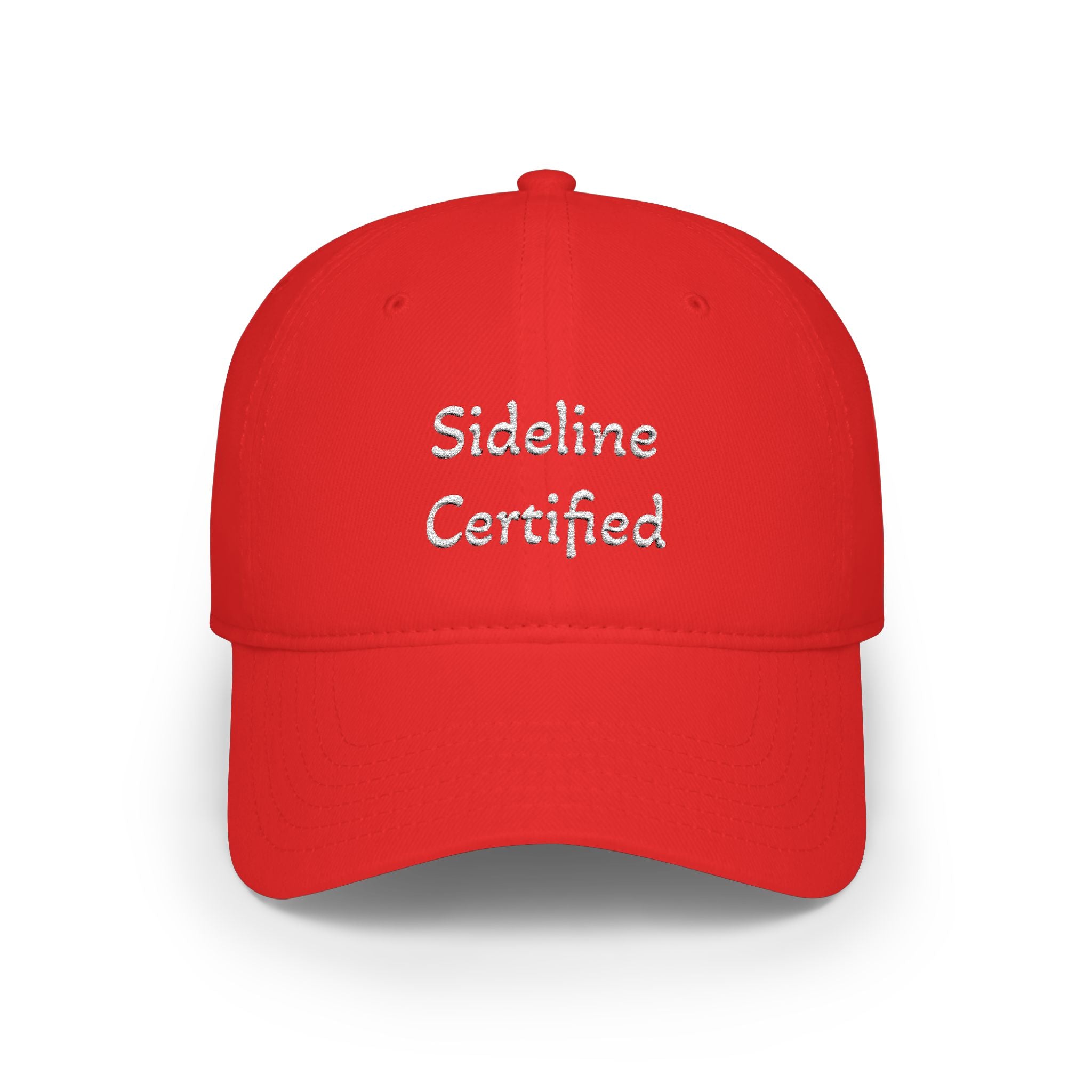 "Sideline Certified" Embroidered Baseball Cap