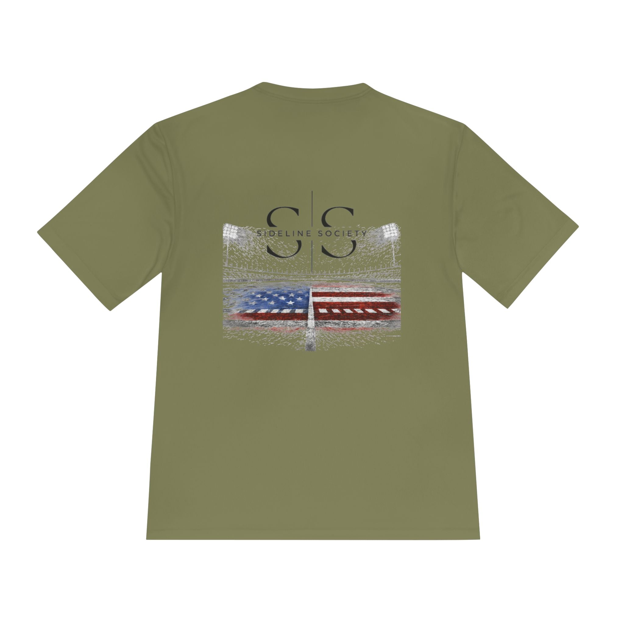 Men's American Flag Athletic Tee