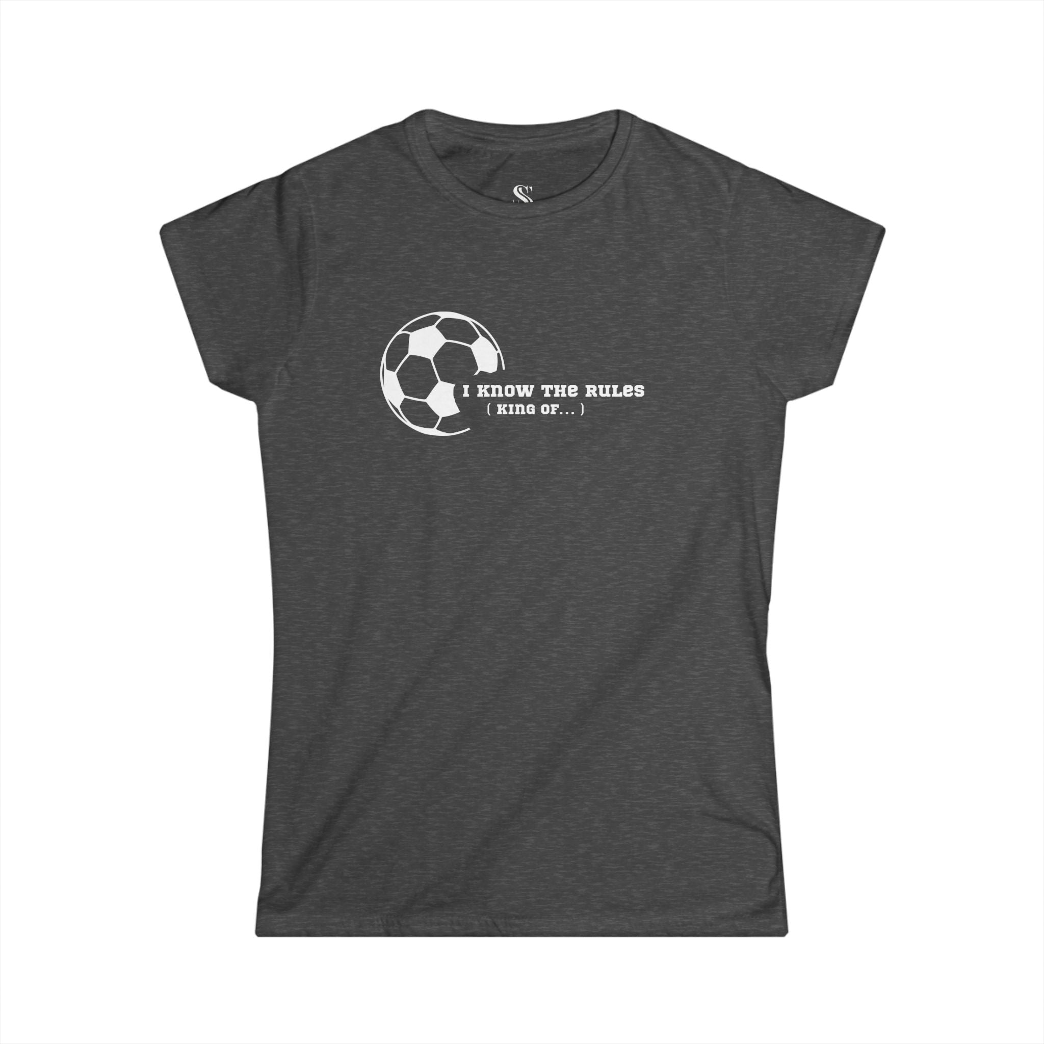 Women’s "I Know the Rules" Soccer Tee