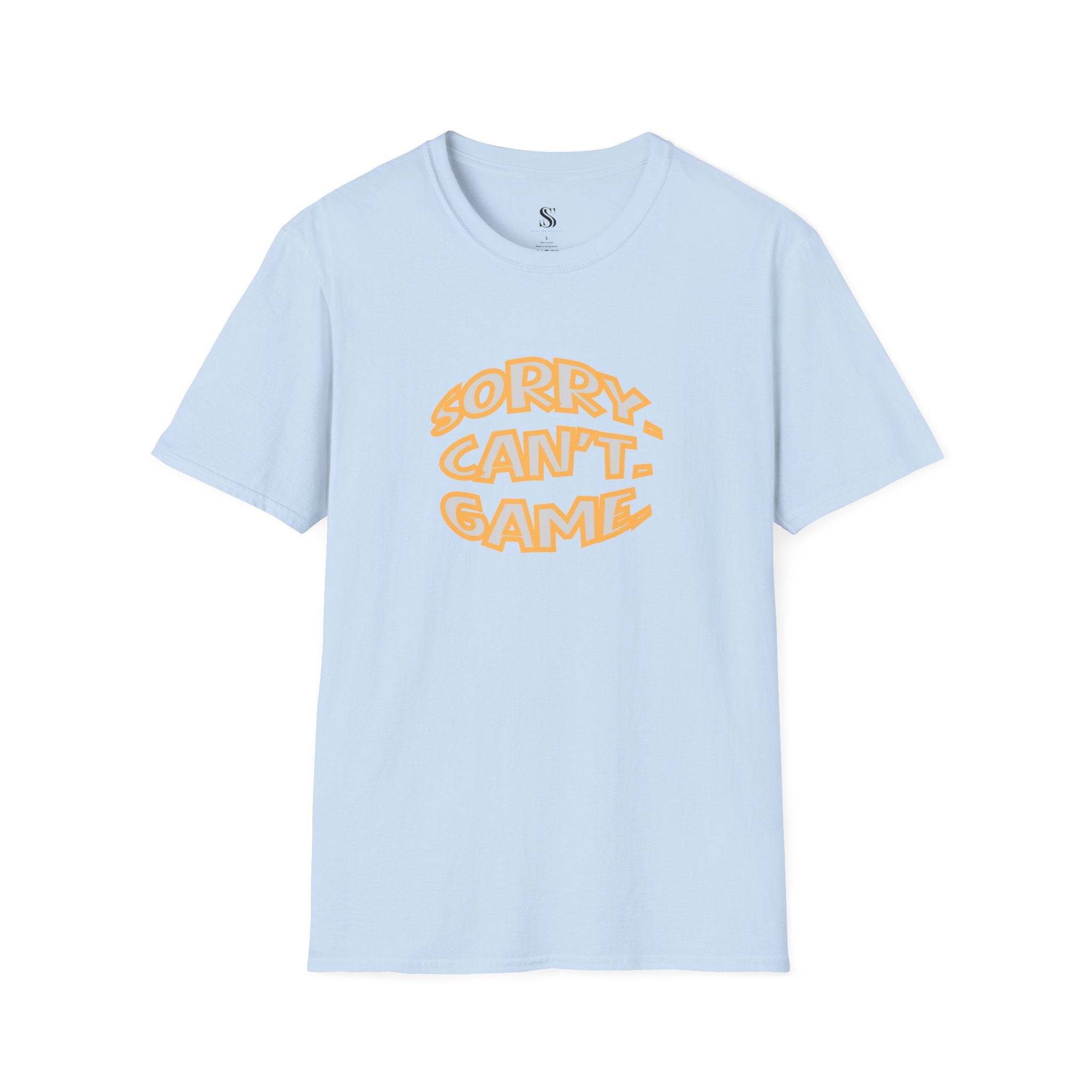 Men's "Sorry. Can't. Game." Retro Tee