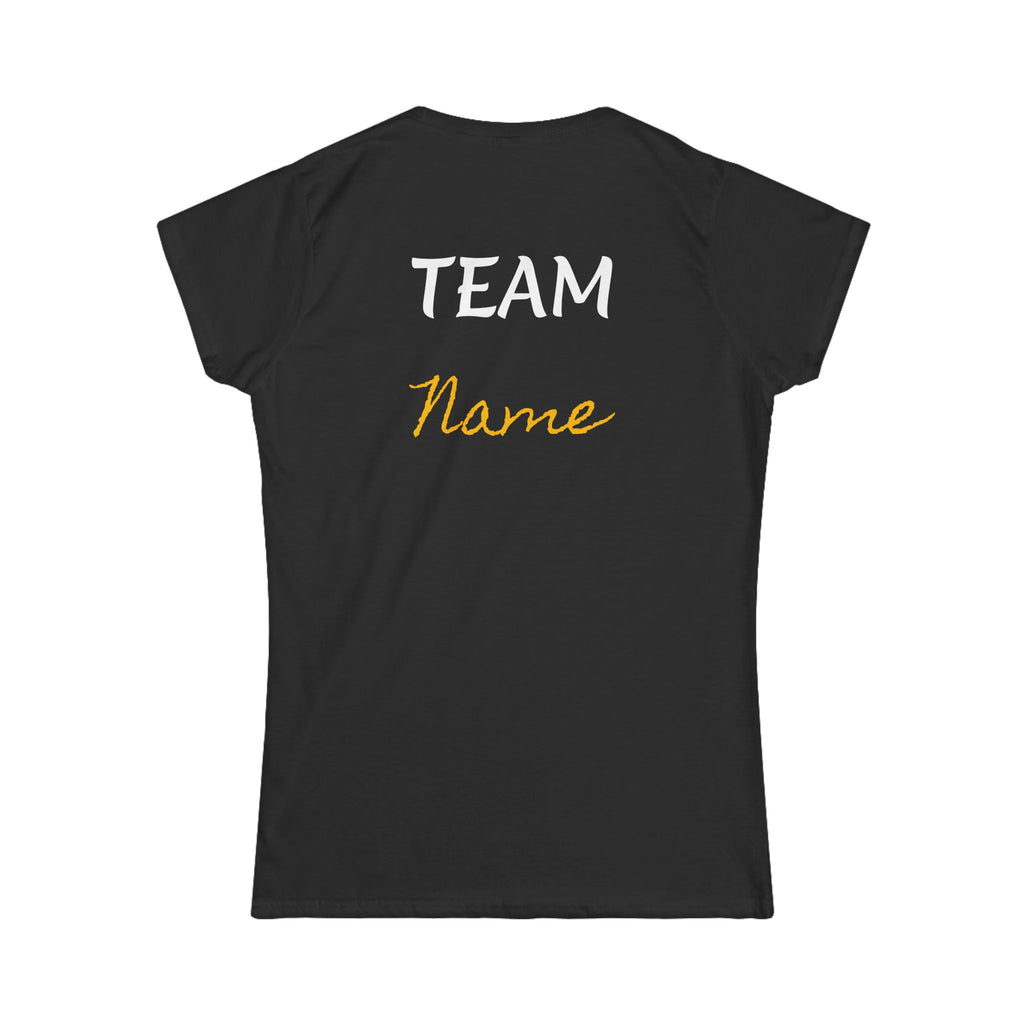 Women's Personalized Team "Name" Tee