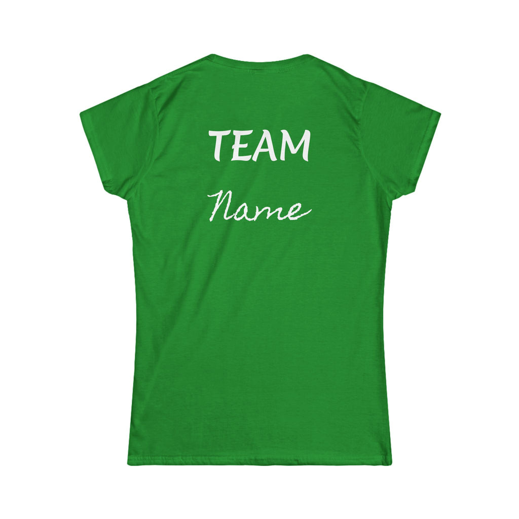 Women's Personalized Team "Name" Tee