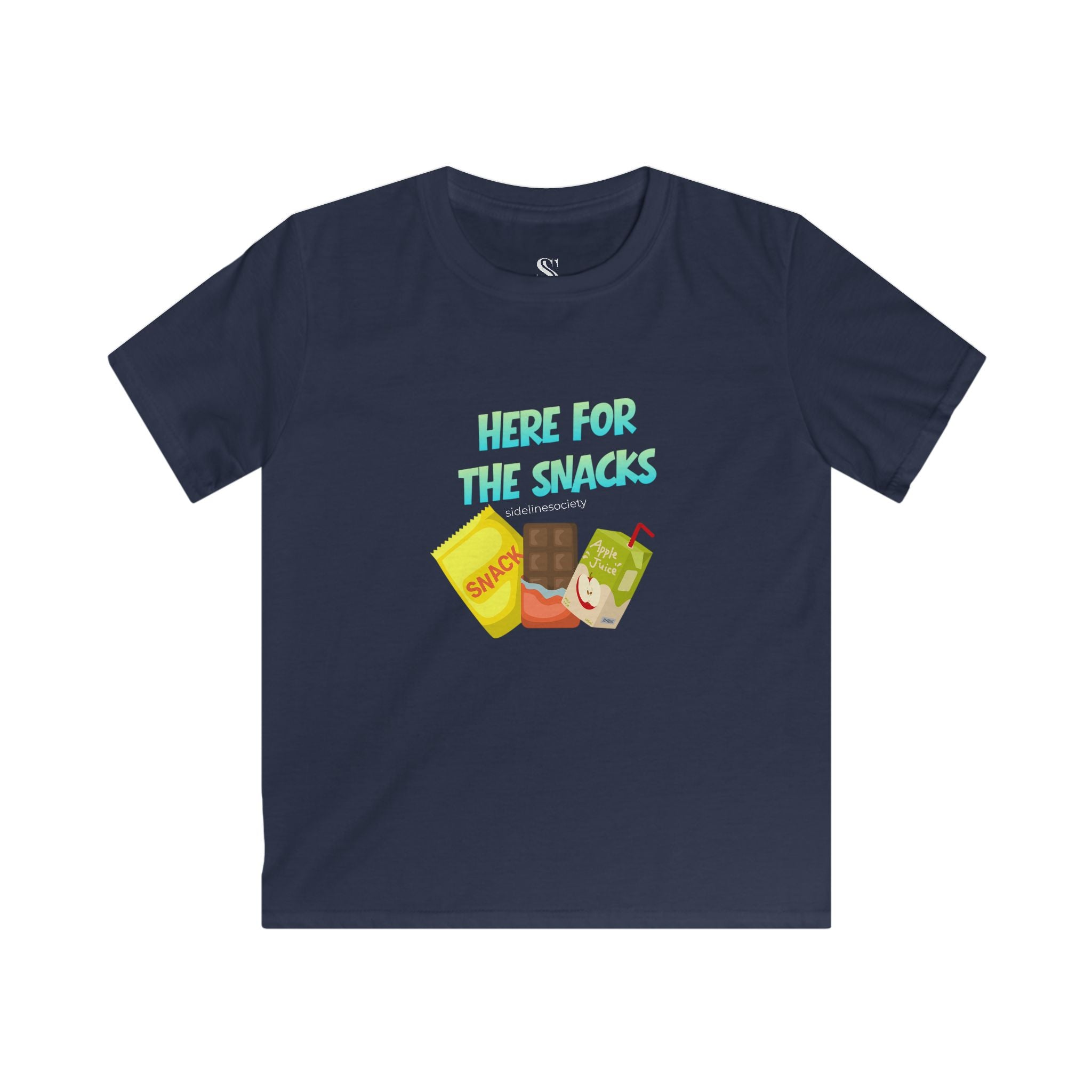 Children's "Here for the Snacks" Graphic Tee