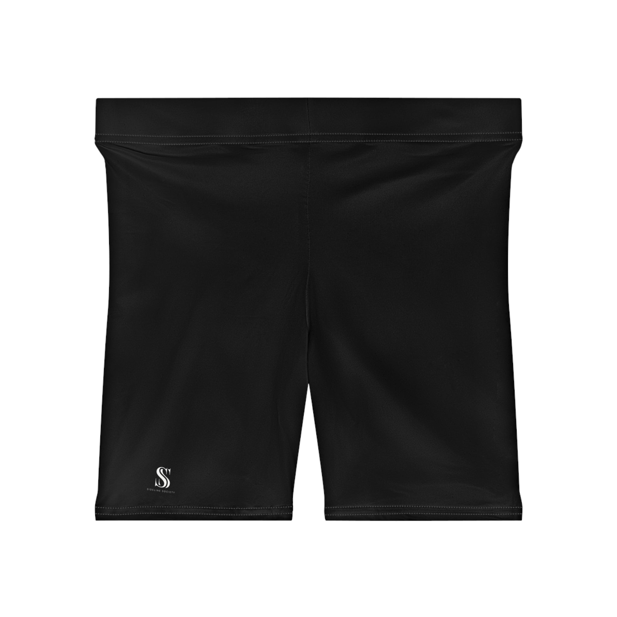 Women's Black Biker Shorts