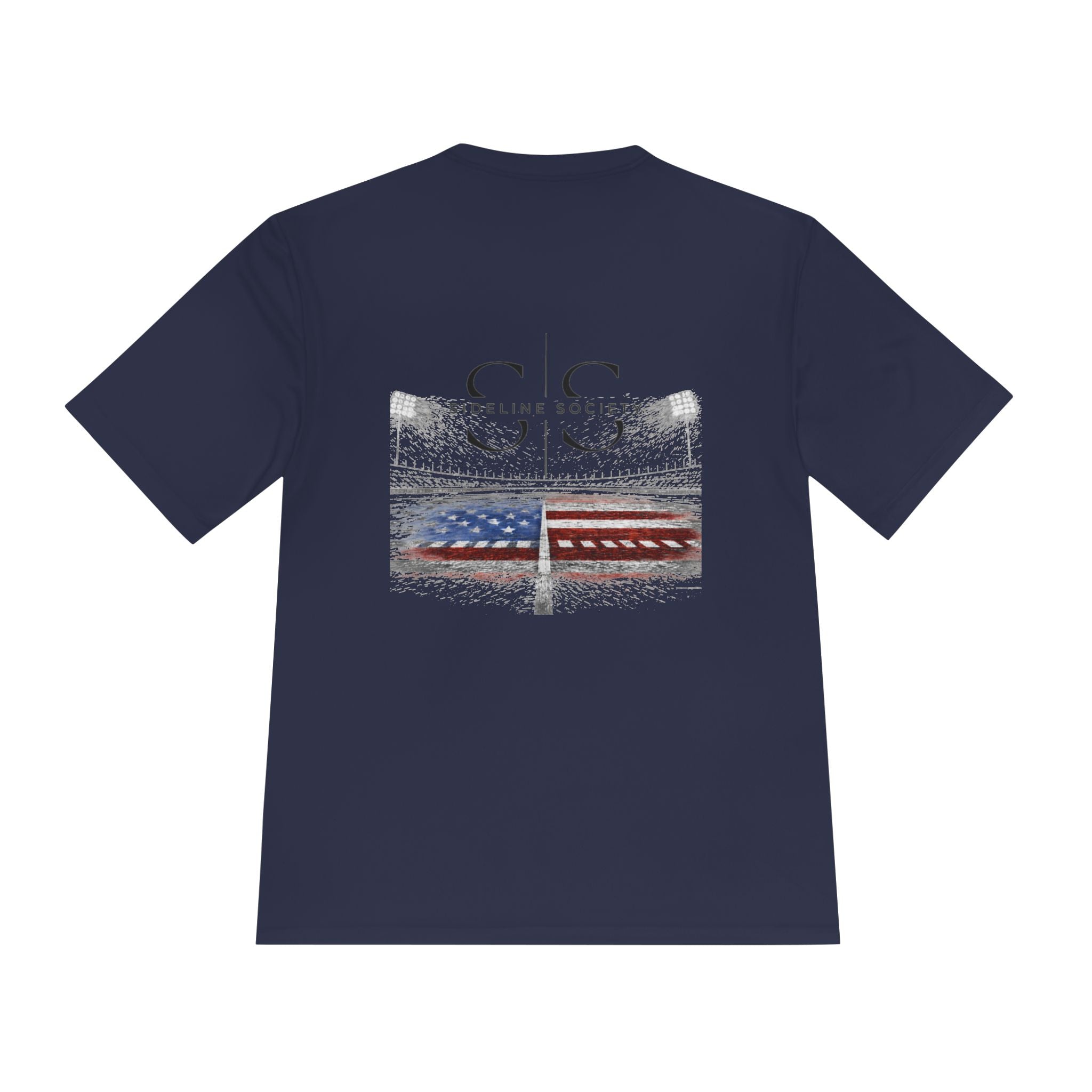 Men's American Flag Athletic Tee