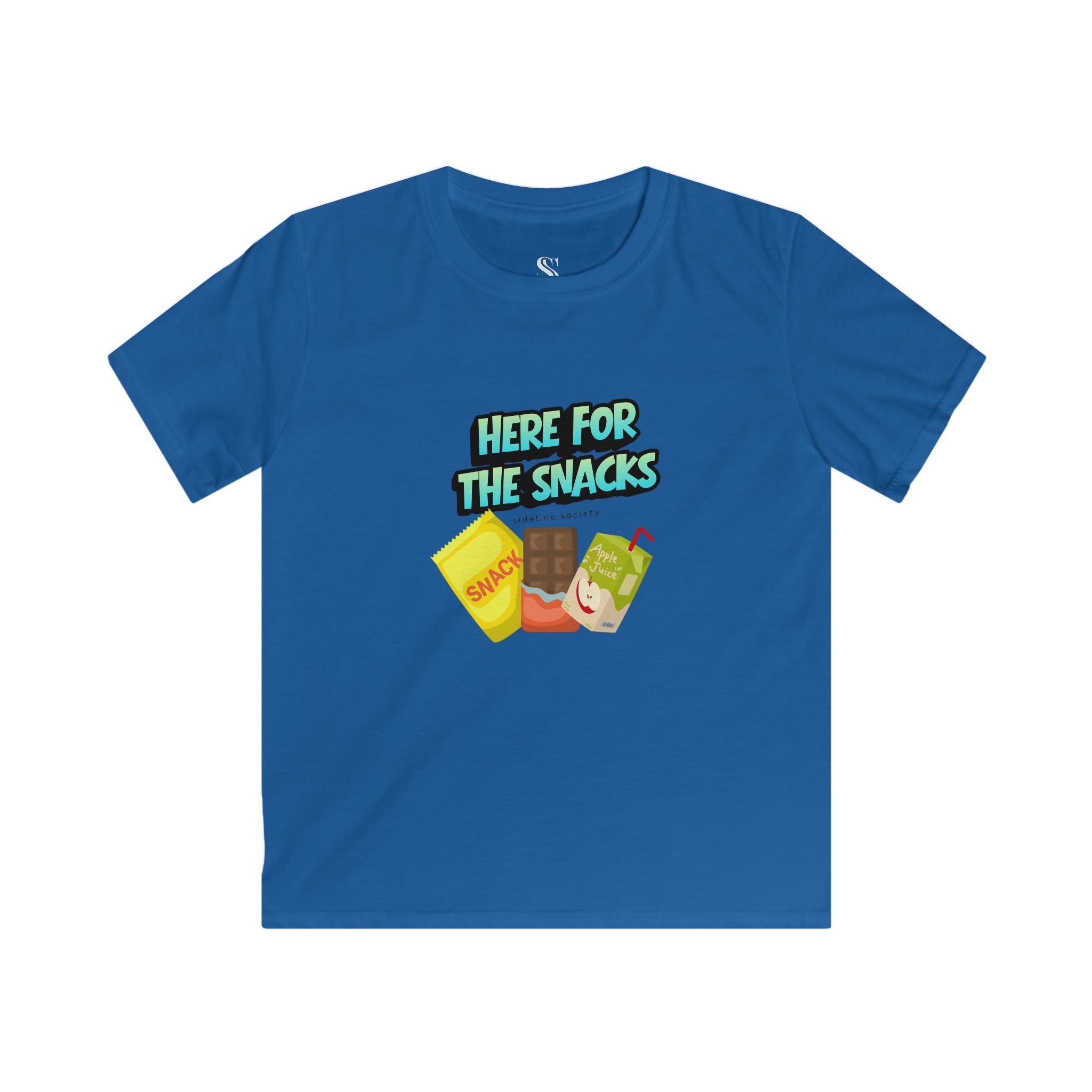 Children's "Here for the Snacks" Graphic Tee