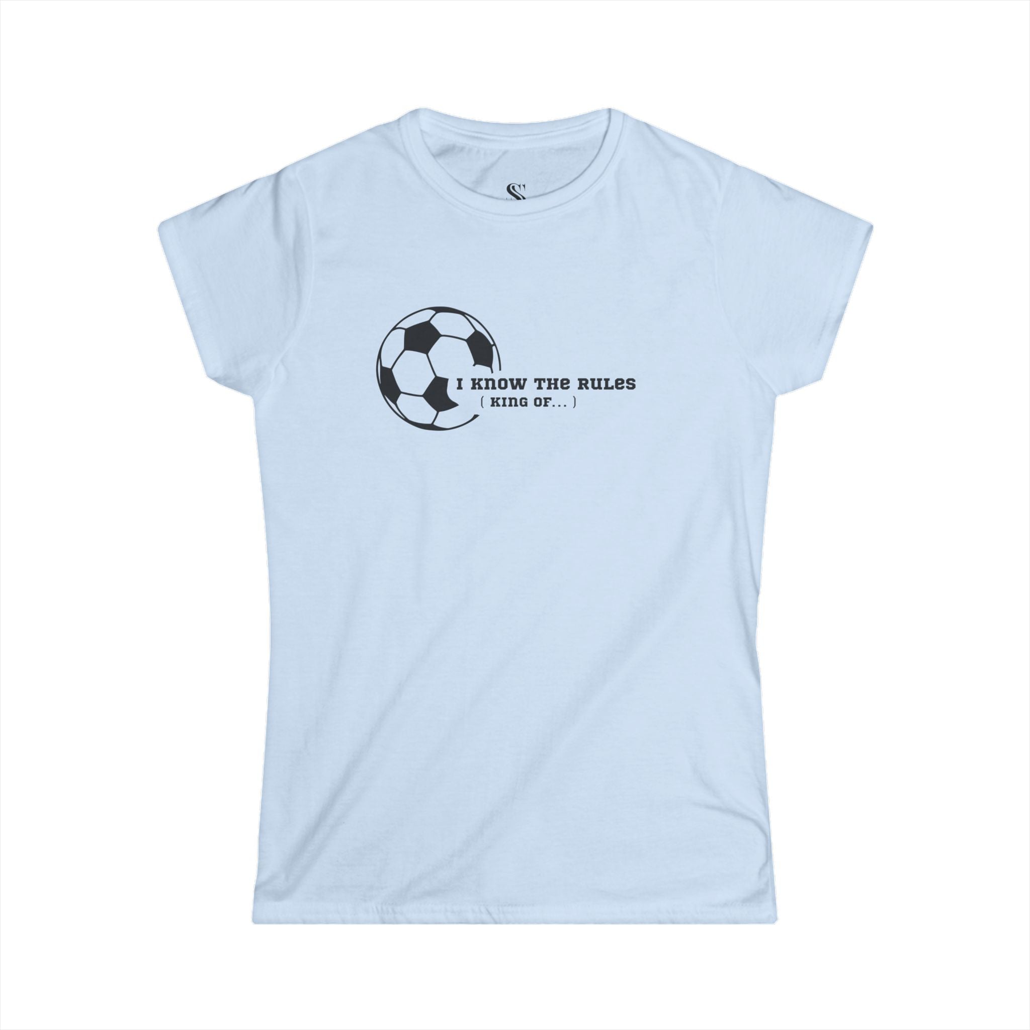 Women’s "I Know the Rules" Soccer Tee