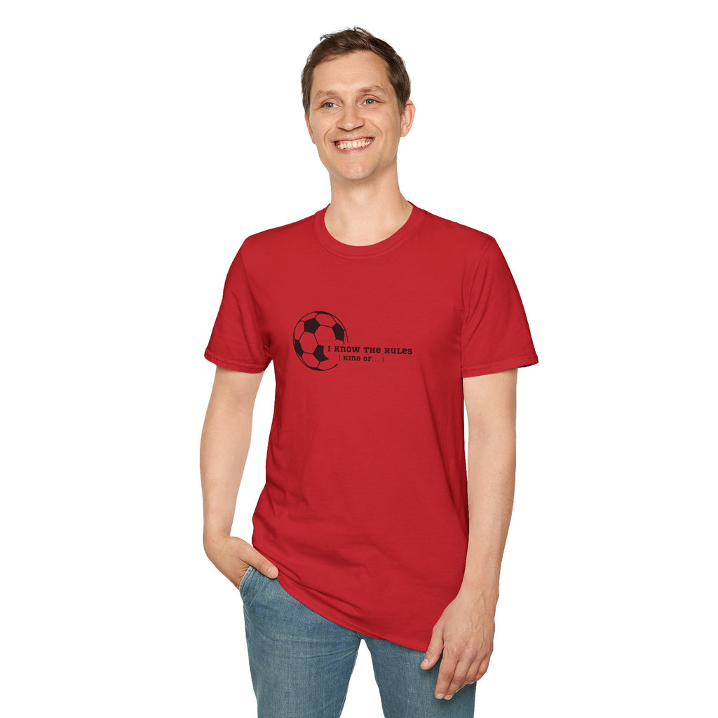 Men's Soccer "I Know the Rules" Tee