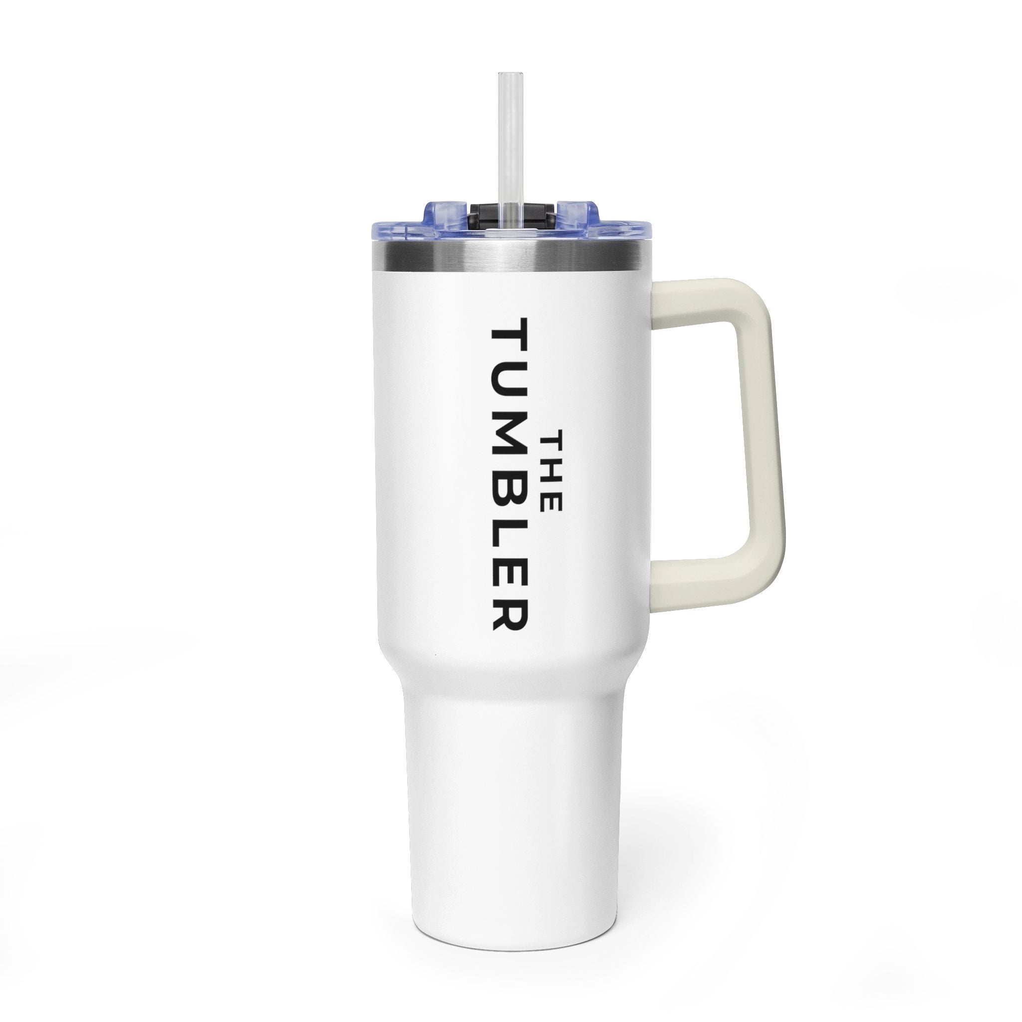 SS 40oz Stainless Steel "The Tumbler" w/ Straw