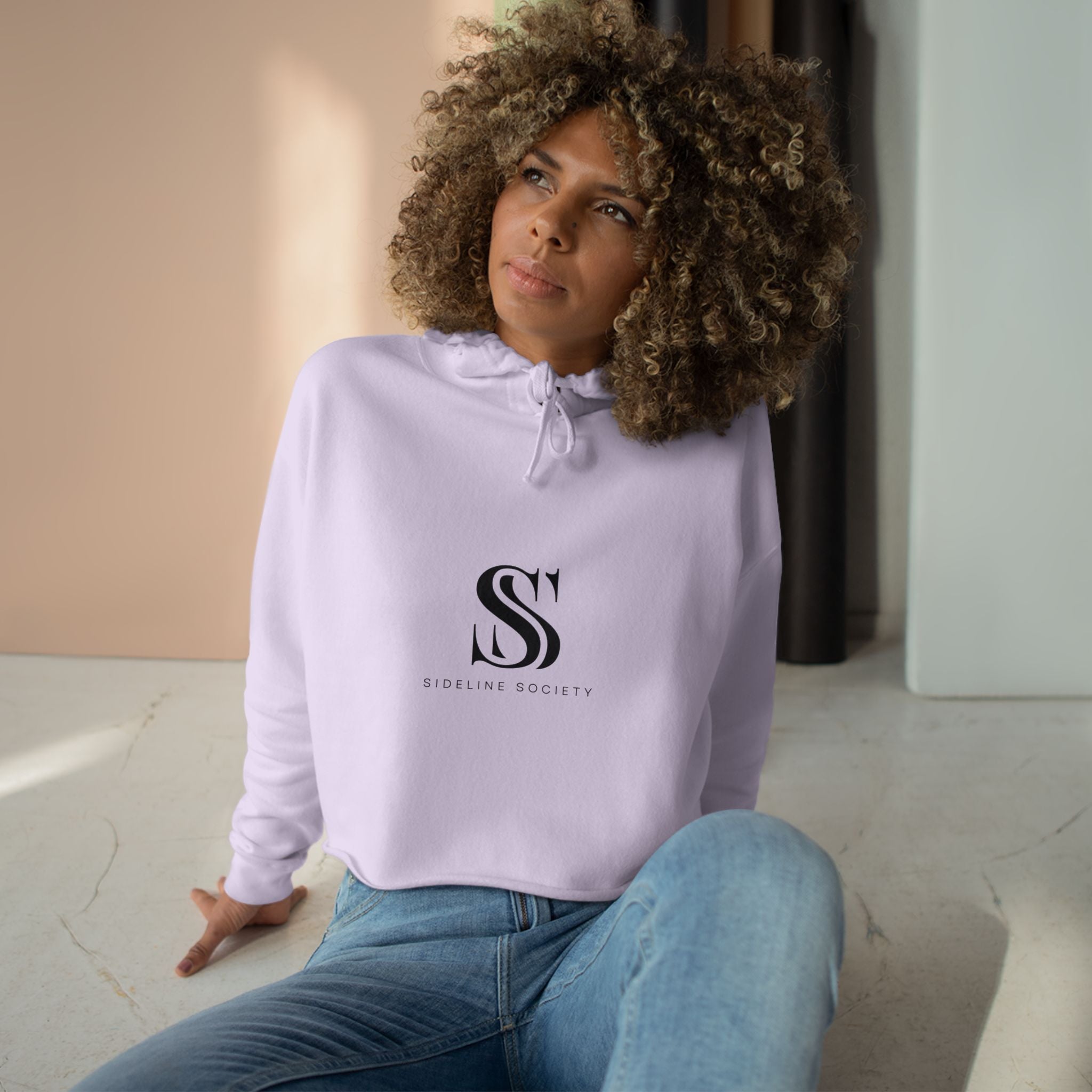Women's SS Cropped Hoodie