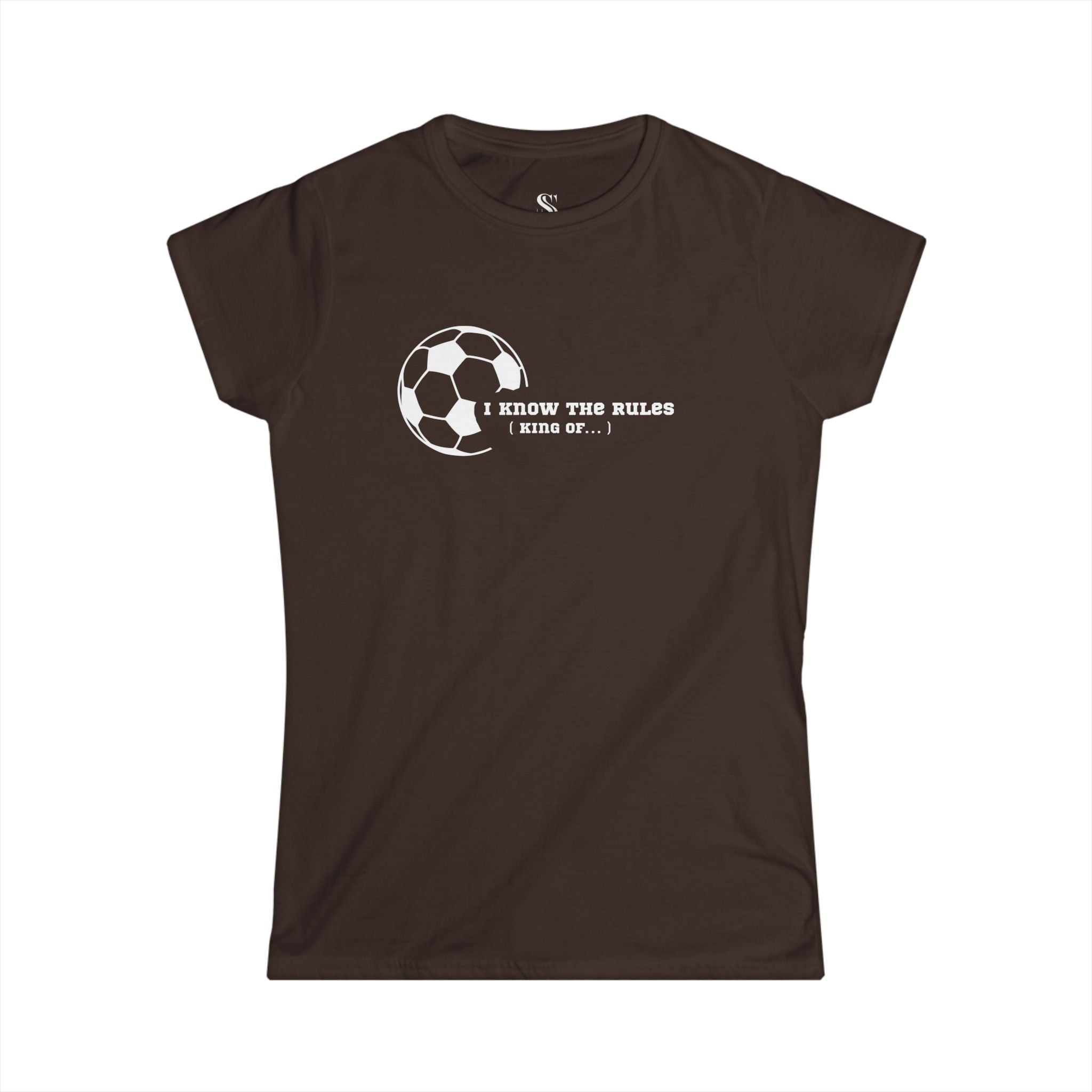 Women’s "I Know the Rules" Soccer Tee