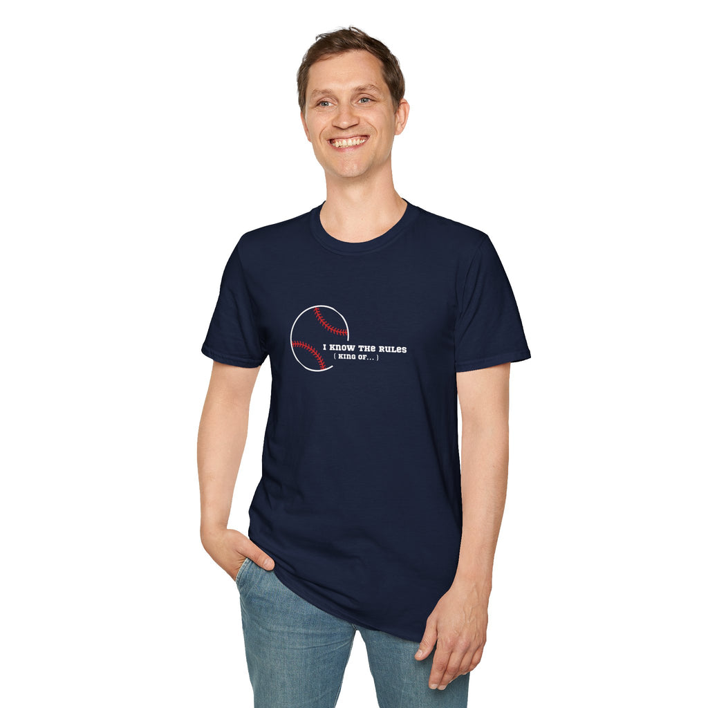 Men's Baseball "I Know the Rules" Tee