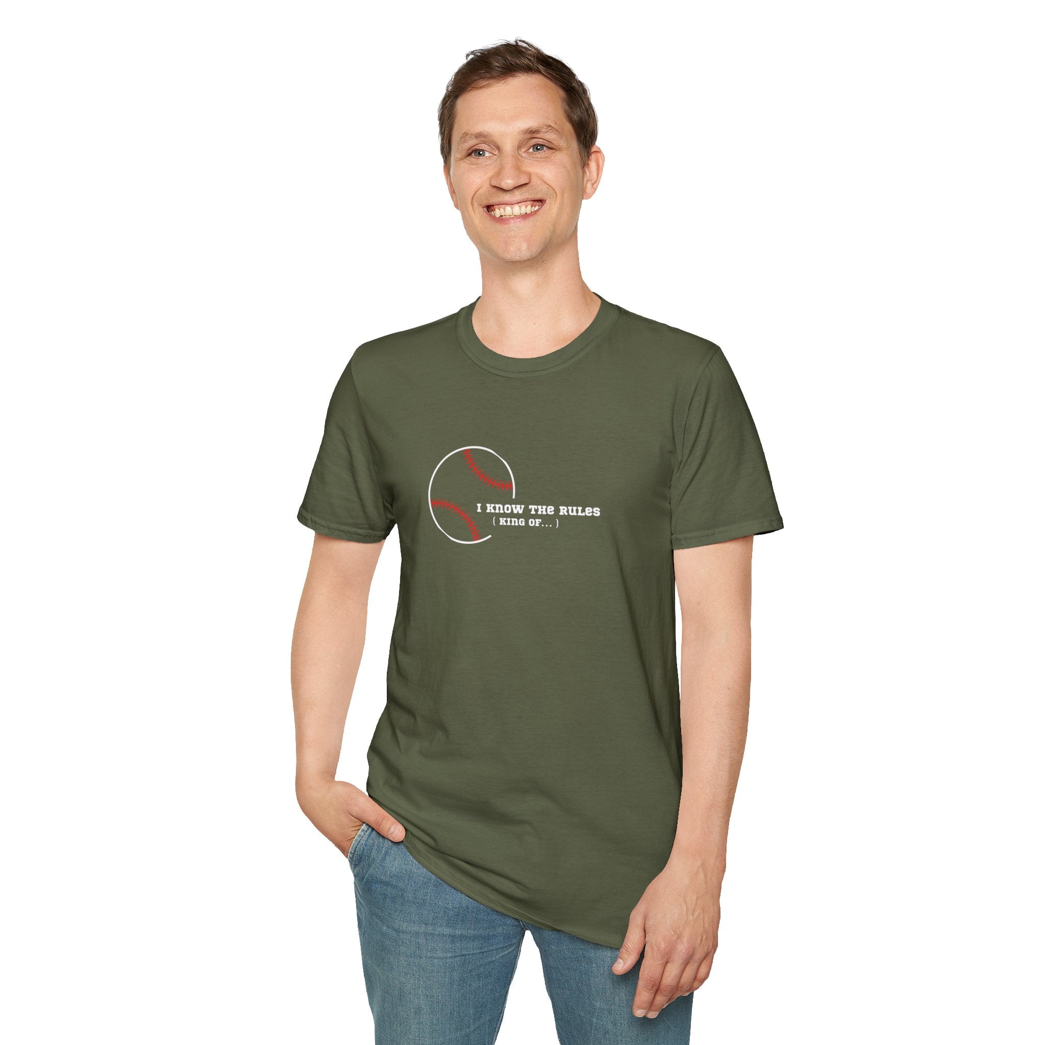 Men's Baseball "I Know the Rules" Tee