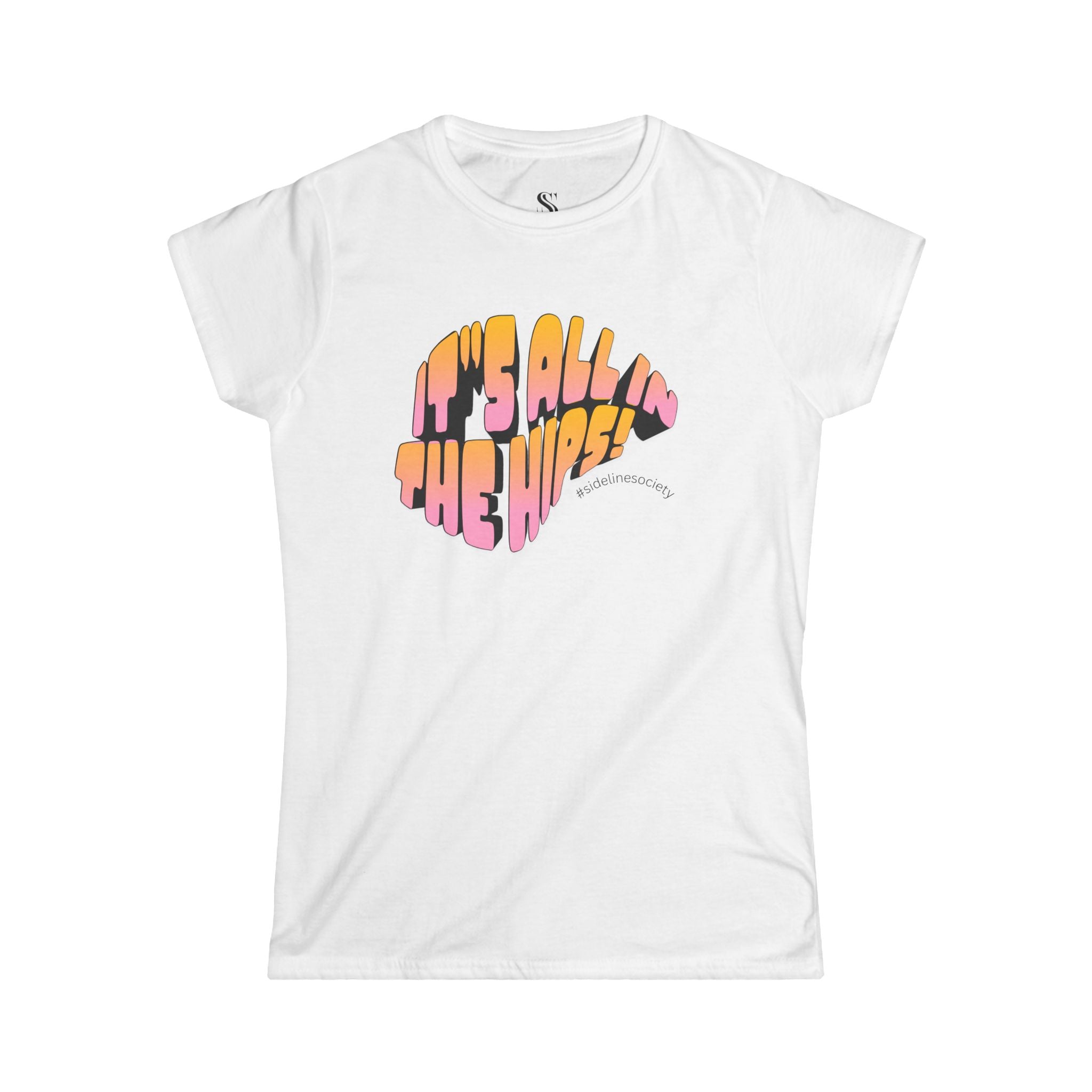 Women's "It's All in the Hips" Retro Tee
