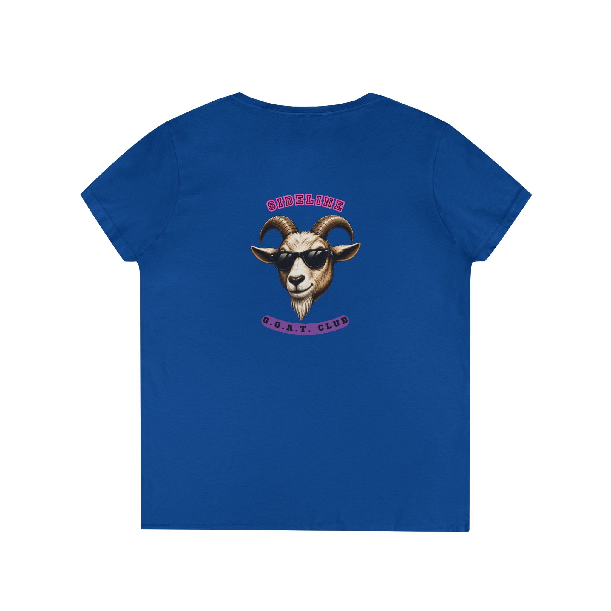 Women's "Sideline G.O.A.T. Club" V-Neck