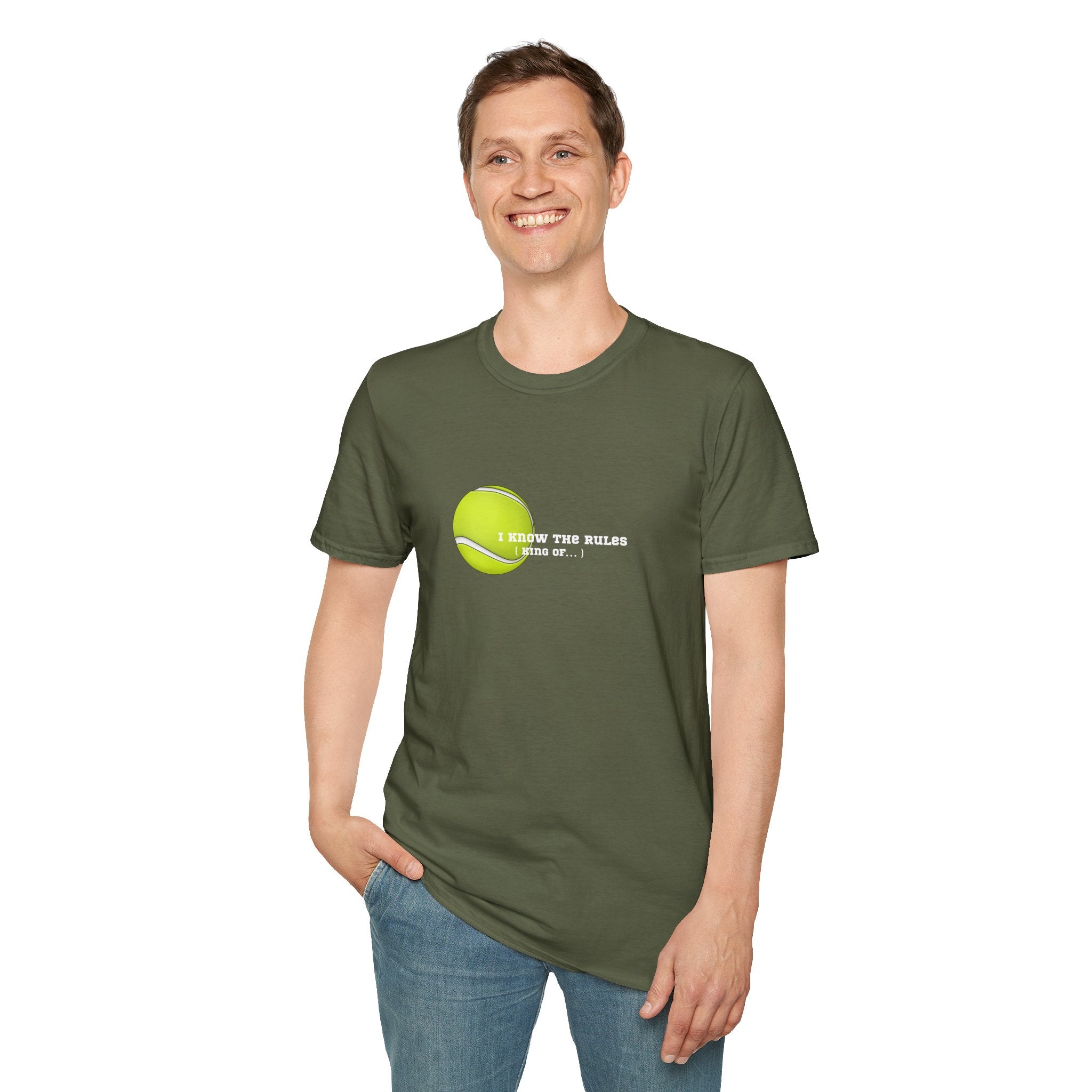 Men's Tennis “I Know the Rules” Tee