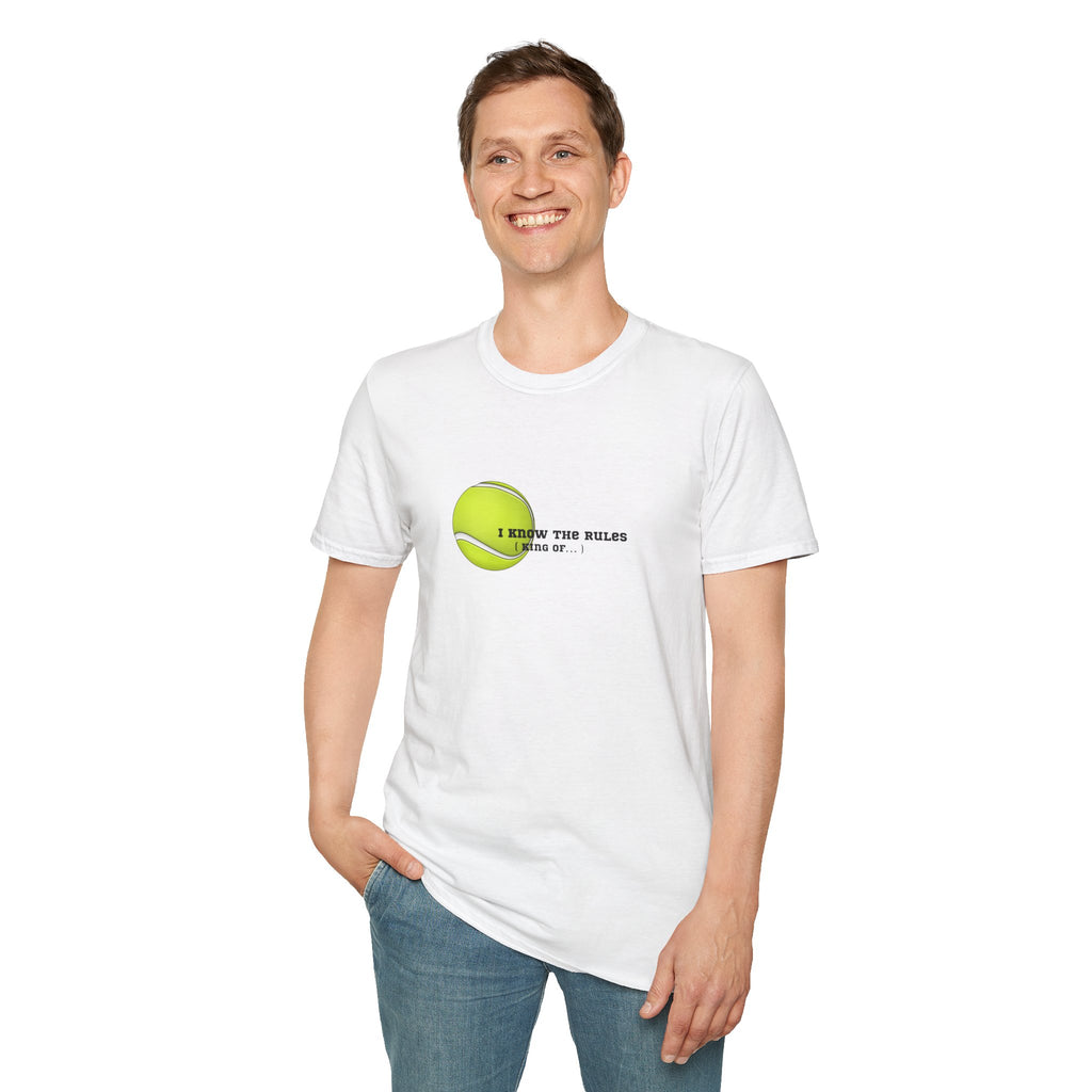 Men's Tennis “I Know the Rules” Tee