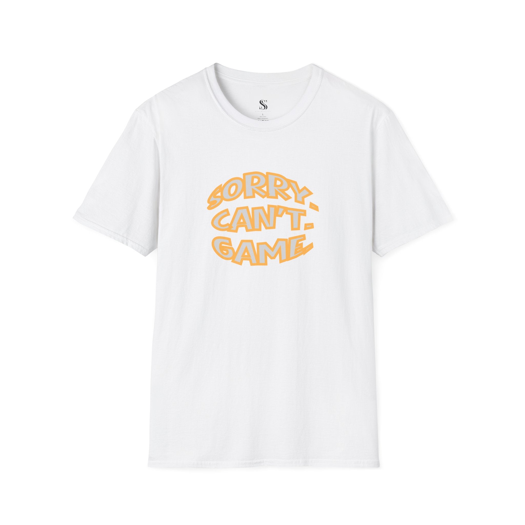 Men's "Sorry. Can't. Game." Retro Tee