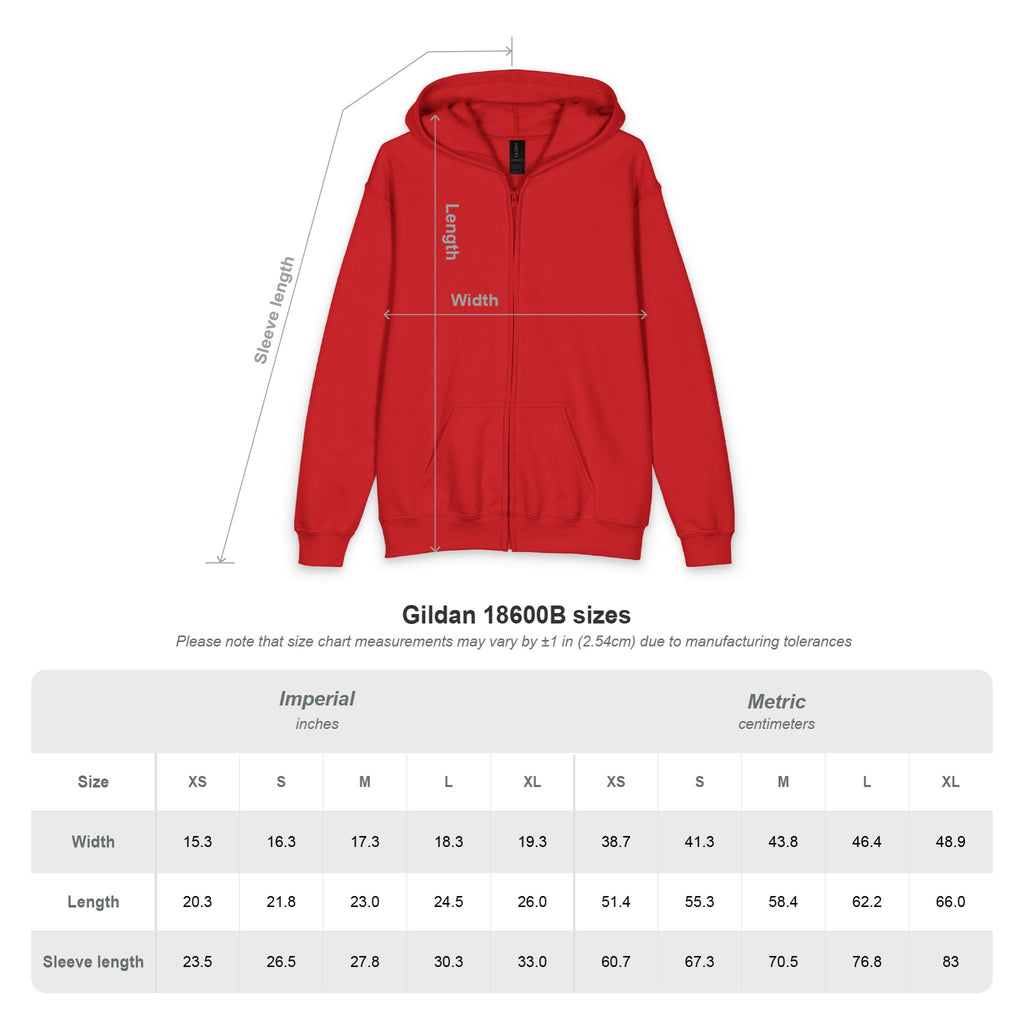 Children's "I Dare You" Zip Hoodie