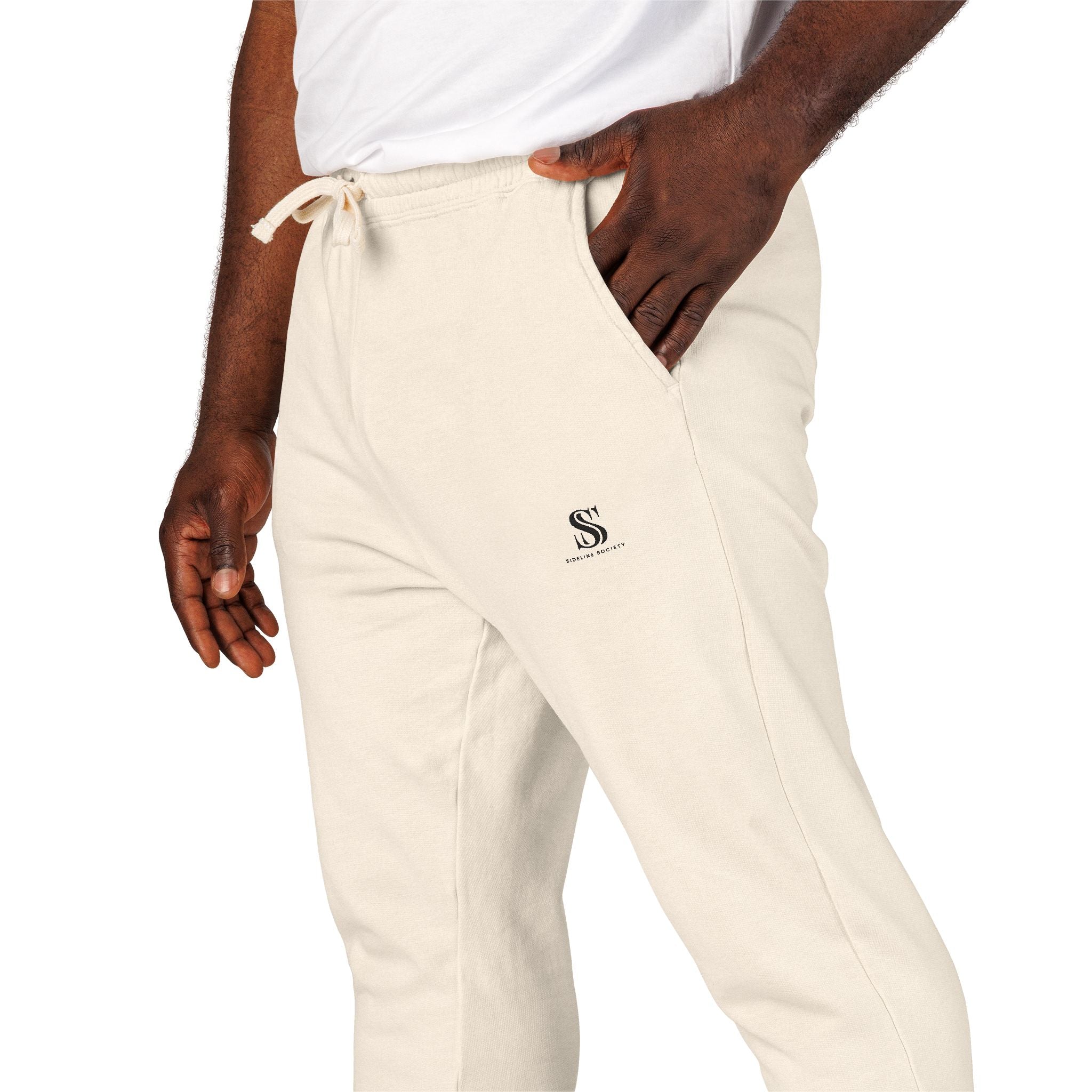Unisex Embroidered Sea Serpent Joggers