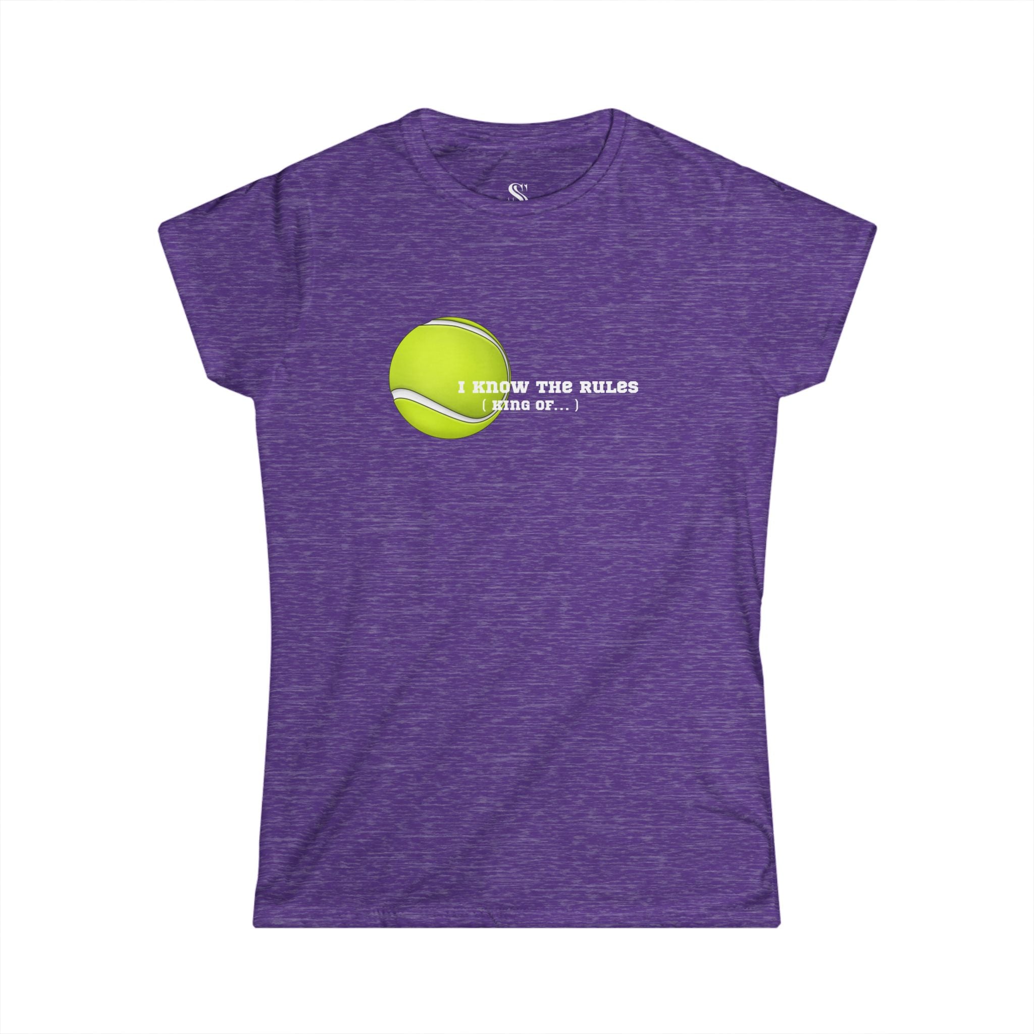 Women's "I Know the Rules" Tennis Tee
