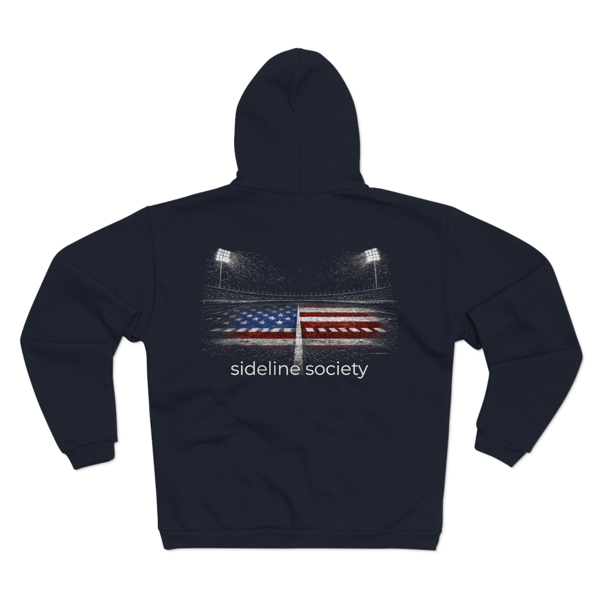 Men's USA Stadium Hooded Zip Sweatshirt