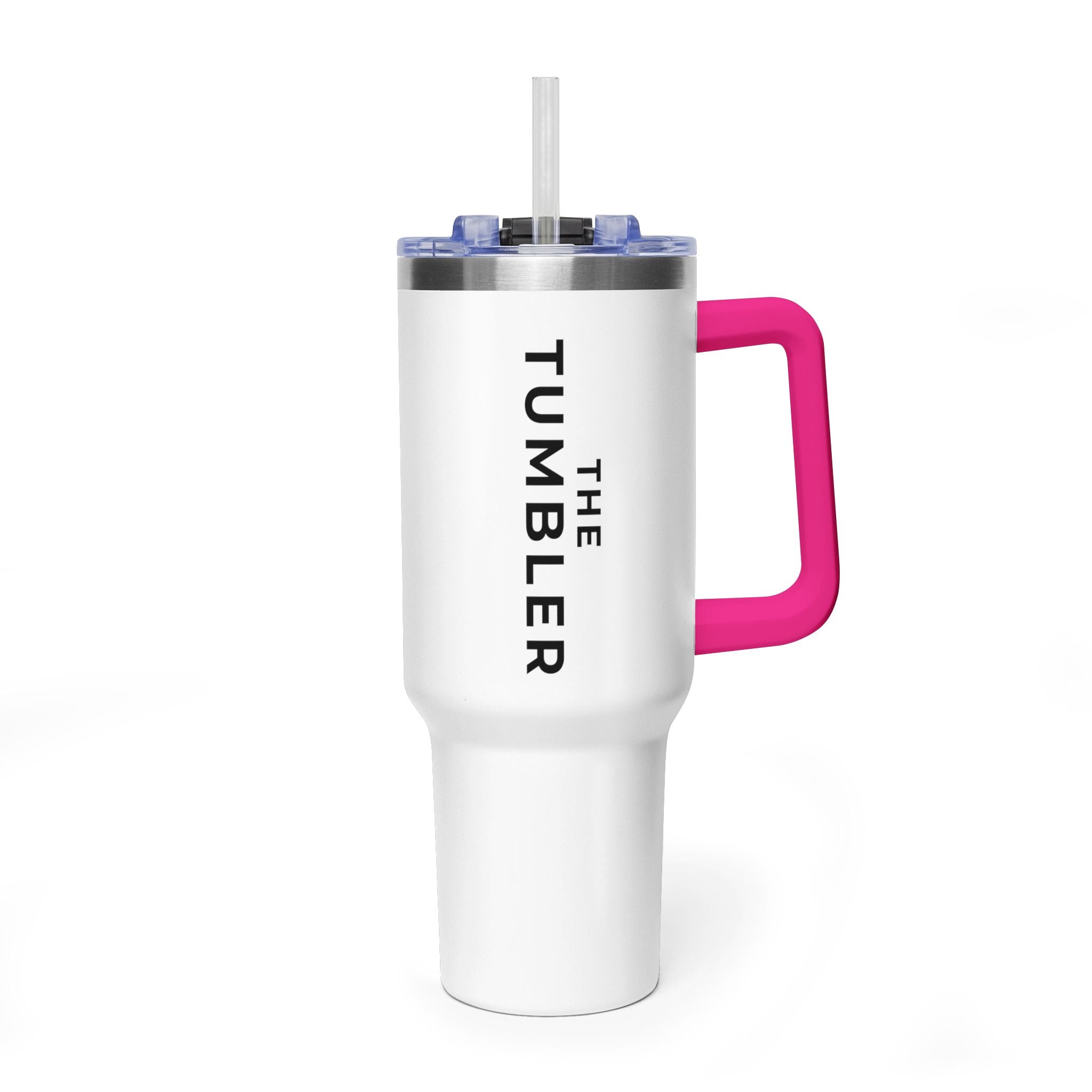 SS 40oz Stainless Steel "The Tumbler" w/ Straw