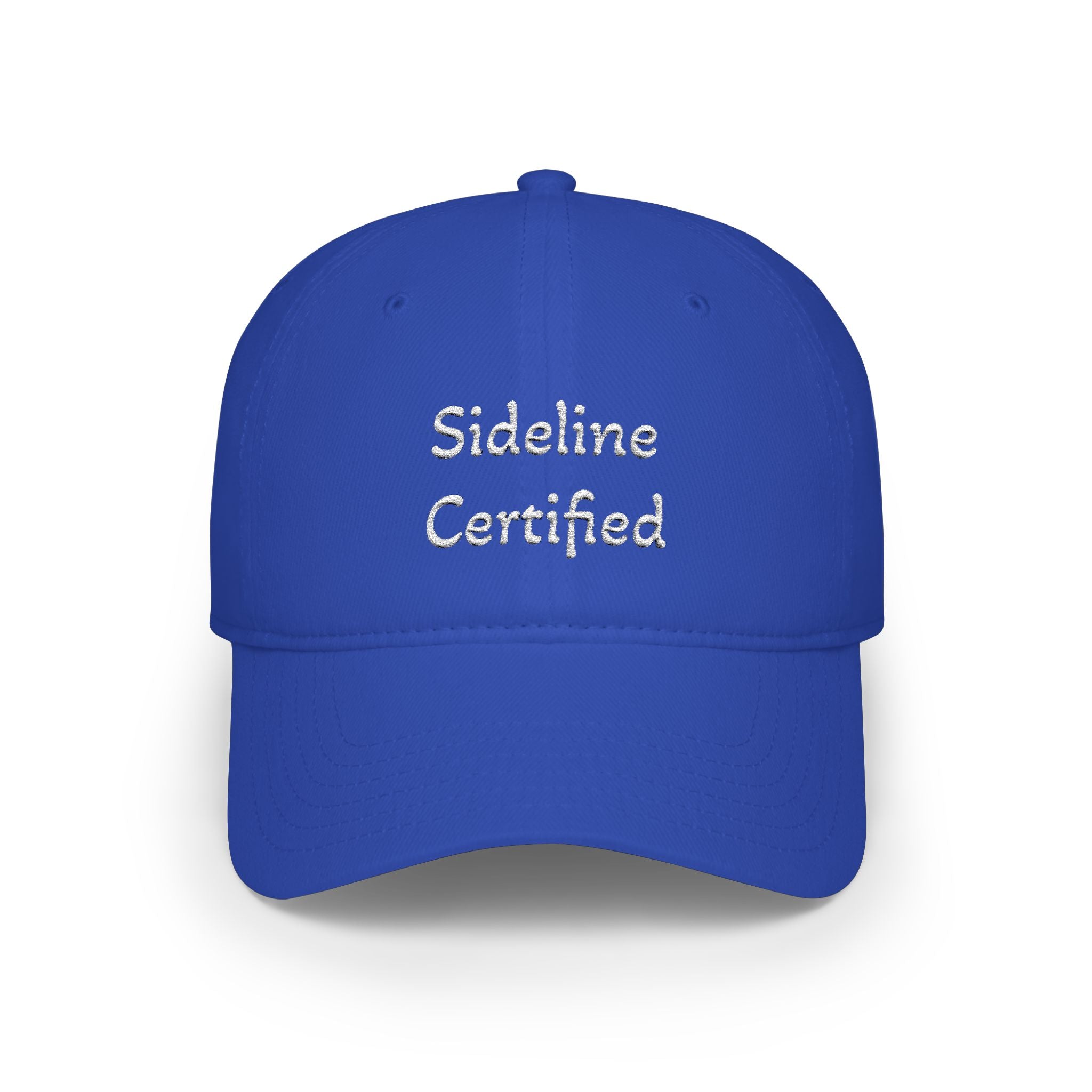 "Sideline Certified" Embroidered Baseball Cap