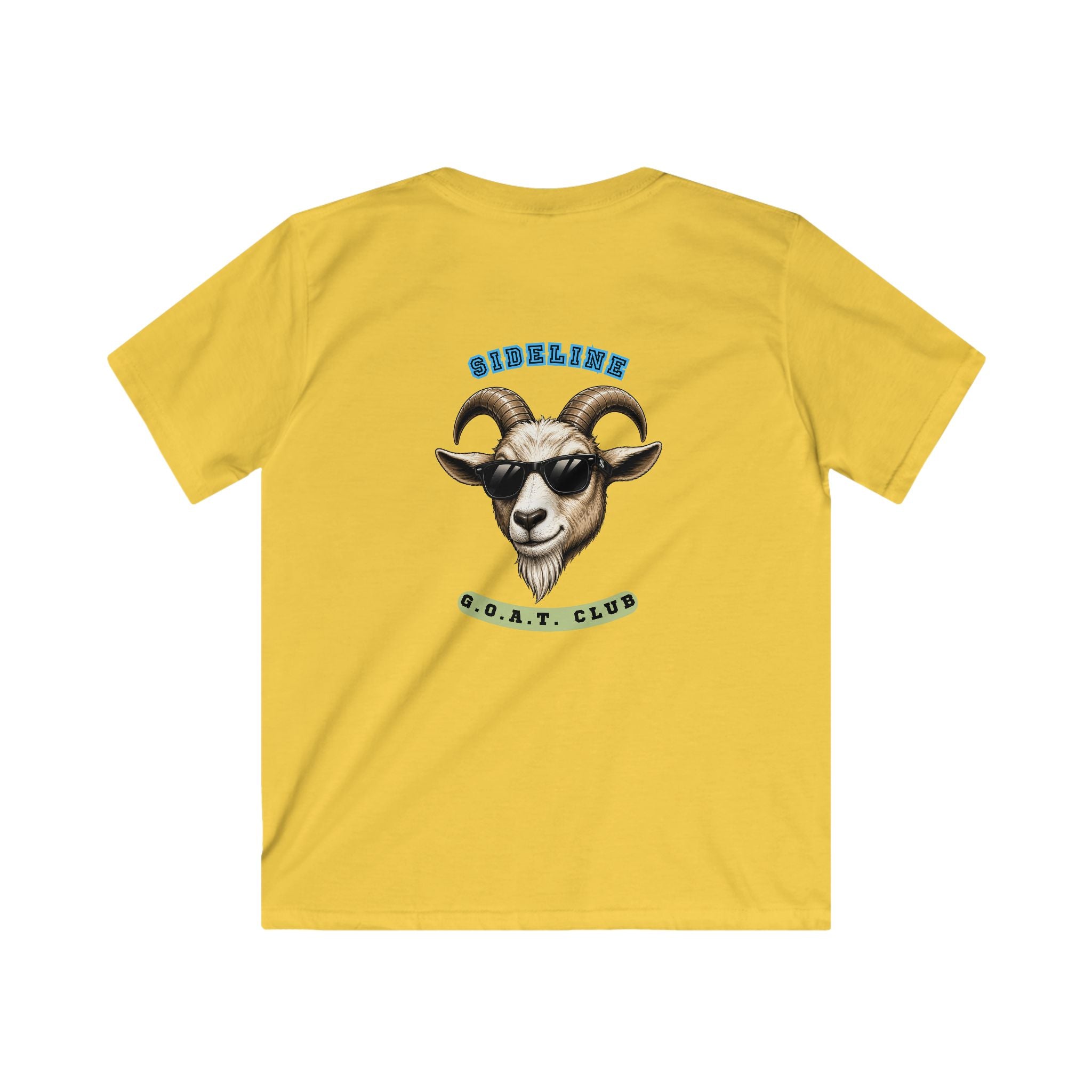 Children's "Sideline G.O.A.T. Club" Graphic Tee