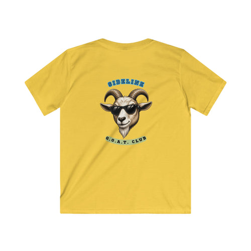 Children's "Sideline G.O.A.T. Club" Graphic Tee