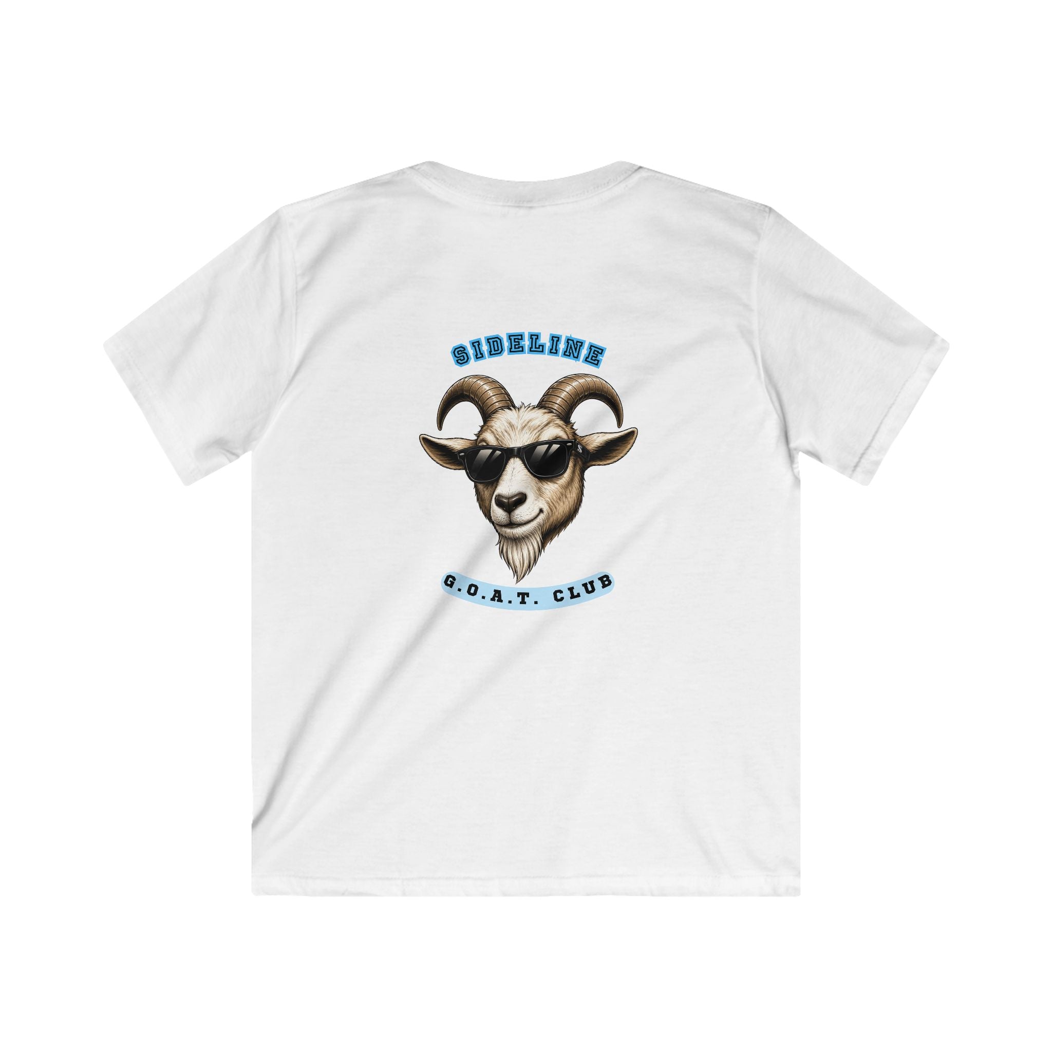 Children's "Sideline G.O.A.T. Club" Graphic Tee