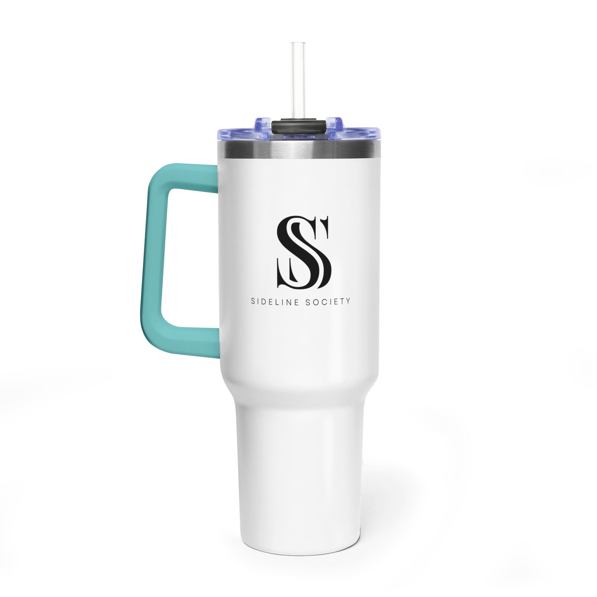 SS 40oz Stainless Steel "The Tumbler" w/ Straw