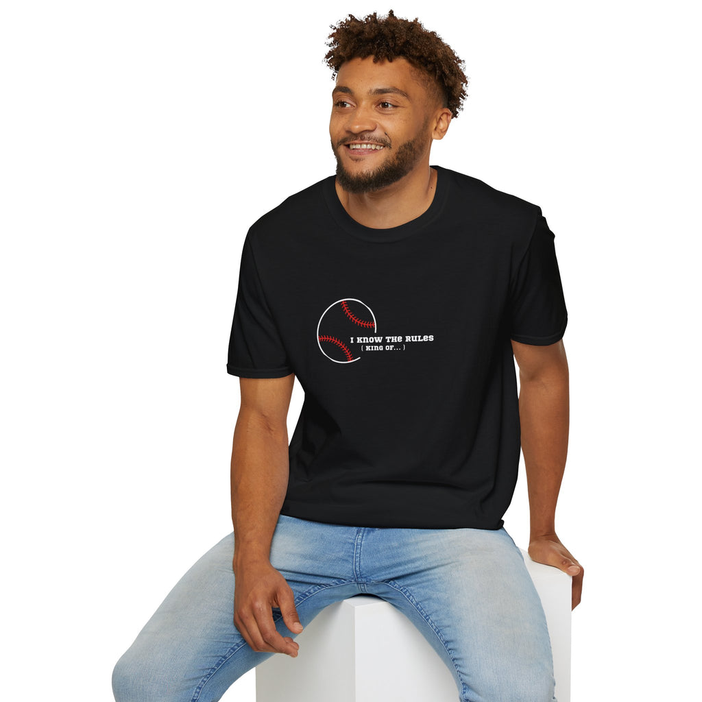 Men's Baseball "I Know the Rules" Tee